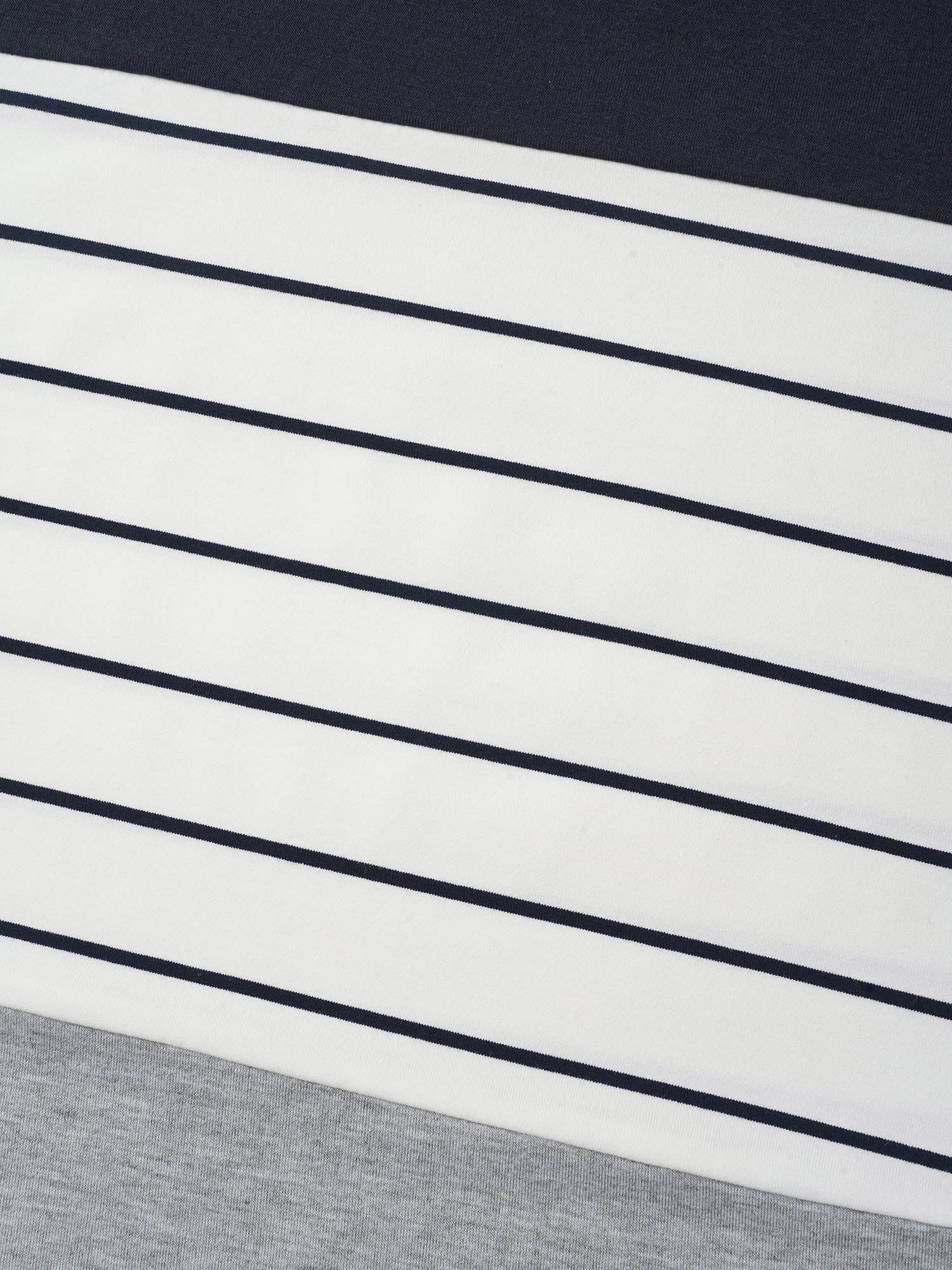 Color-Block Stretchy Stripes T-Shirt - Image 7