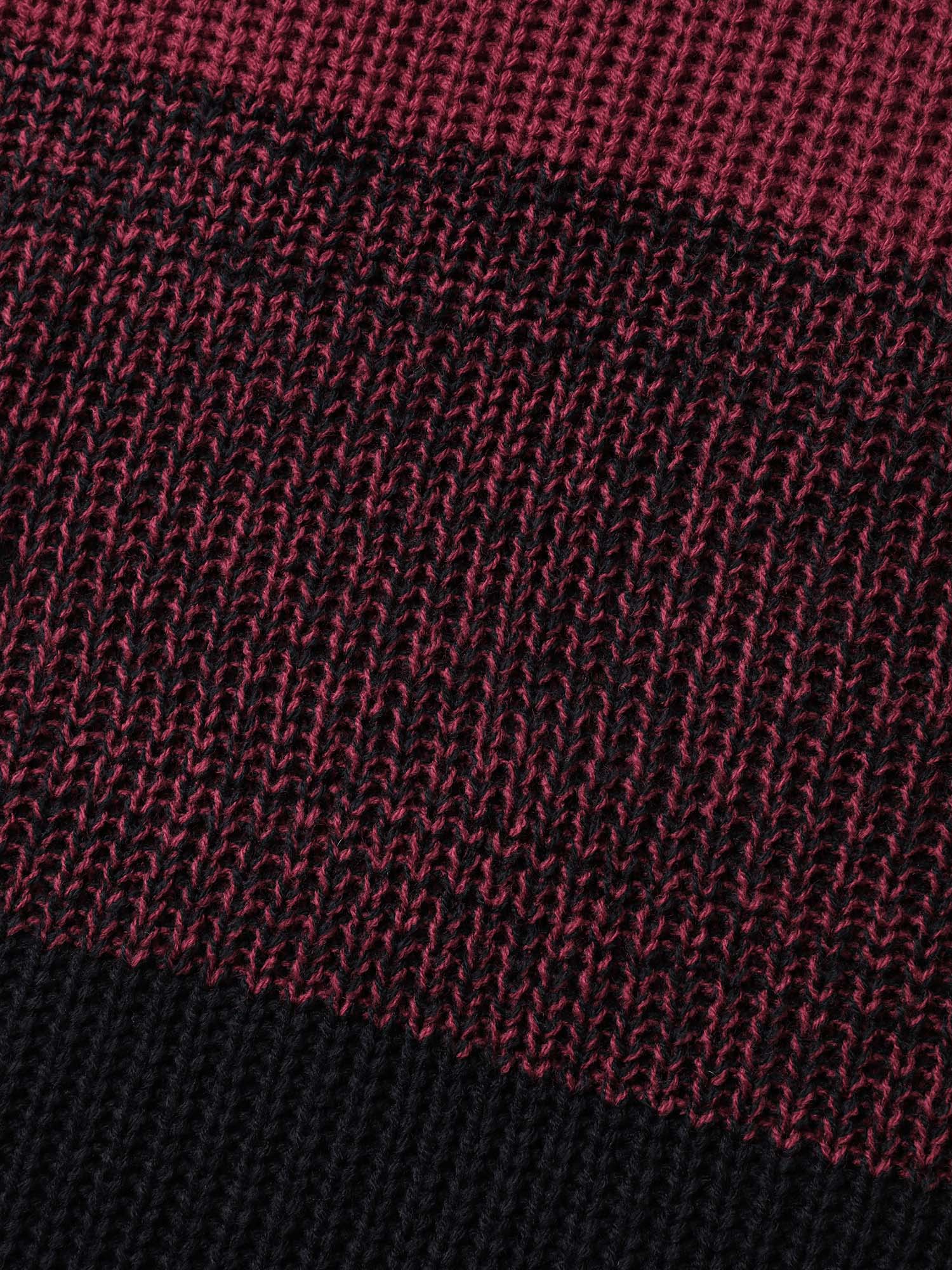 Color Block Yarn Blend Pullover - Image 6