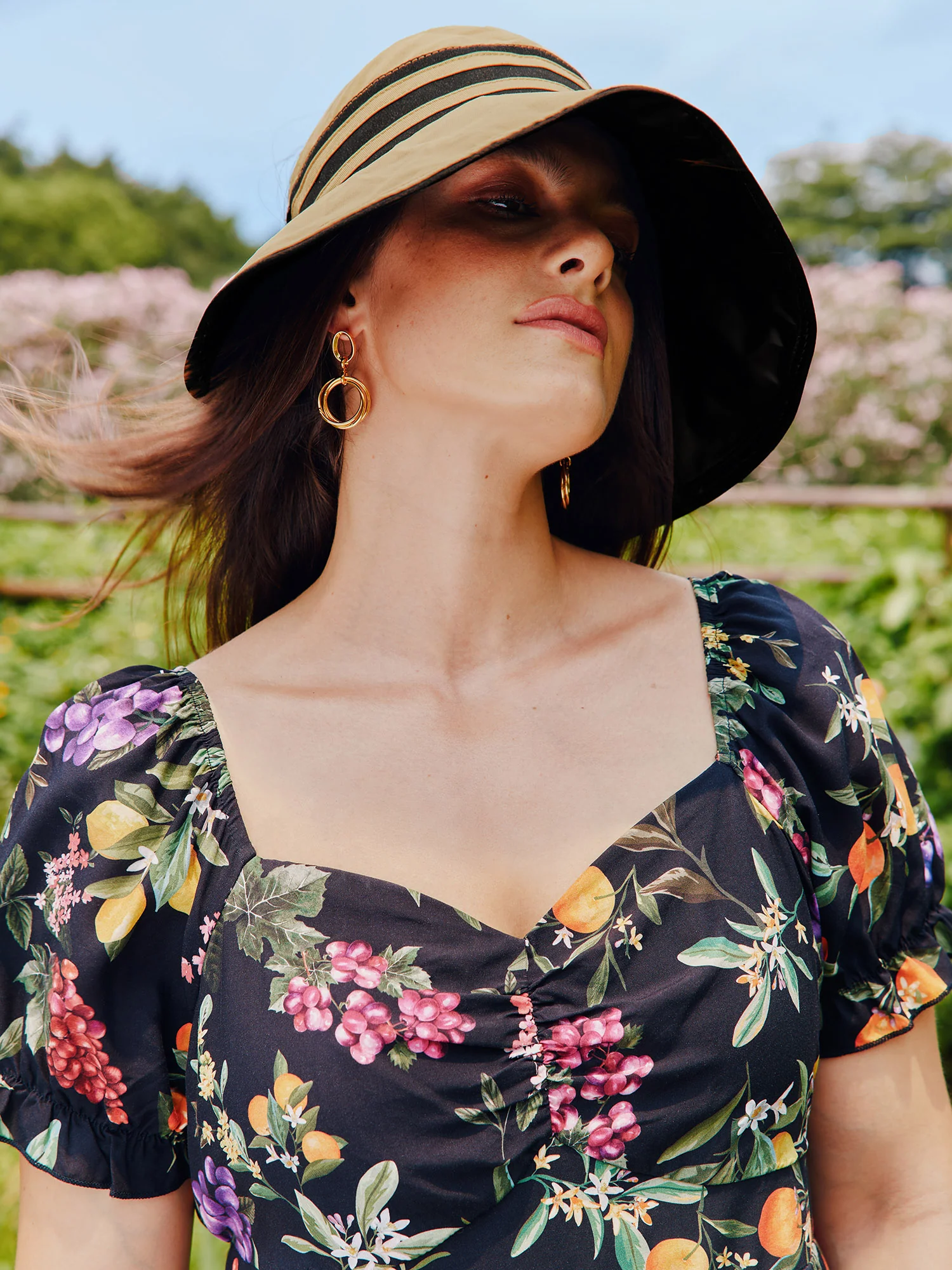 Color Contrast Adjustable Sunhat - Image 3
