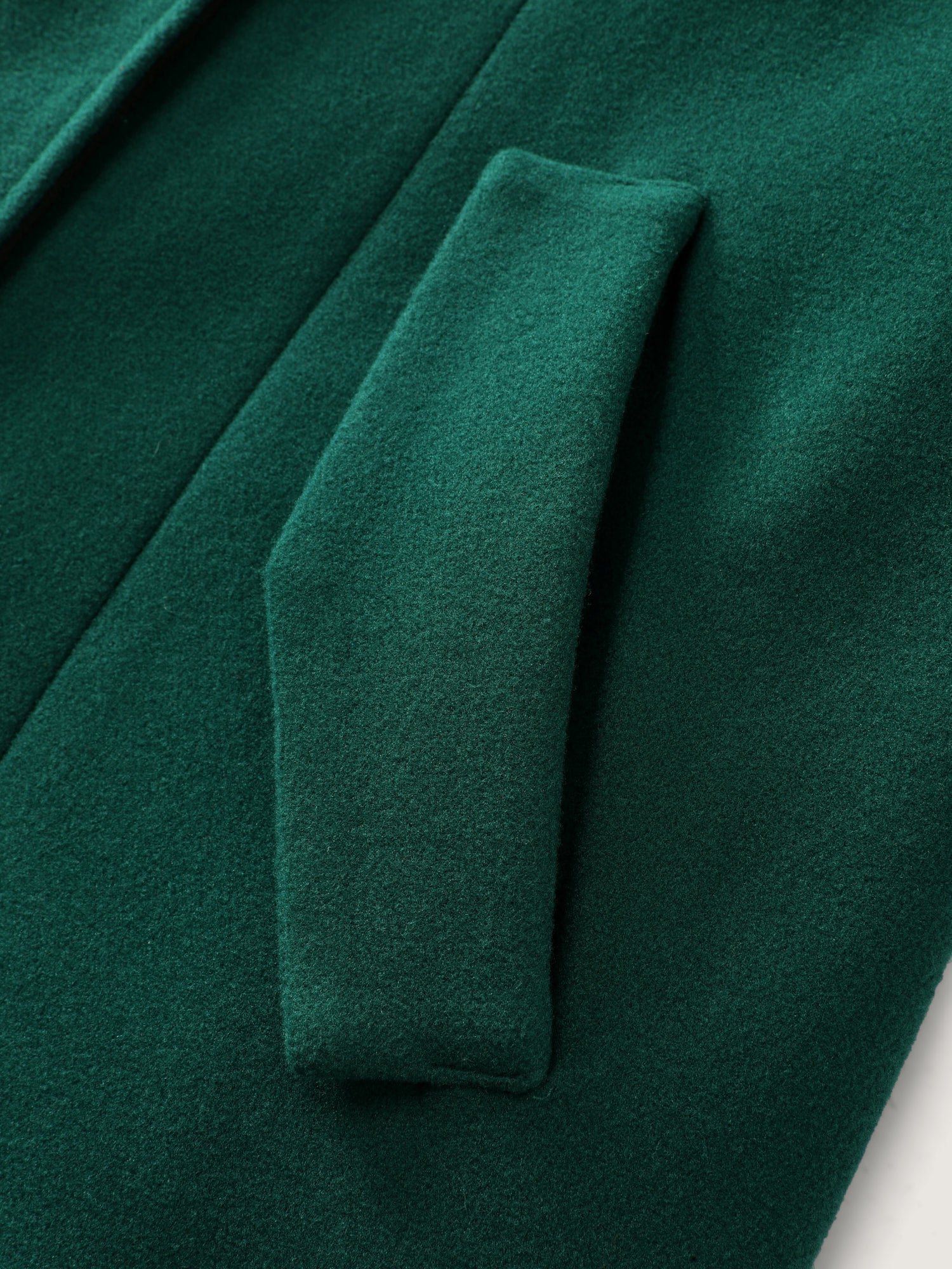 Color Contrast Belted Lined Coat - Image 6