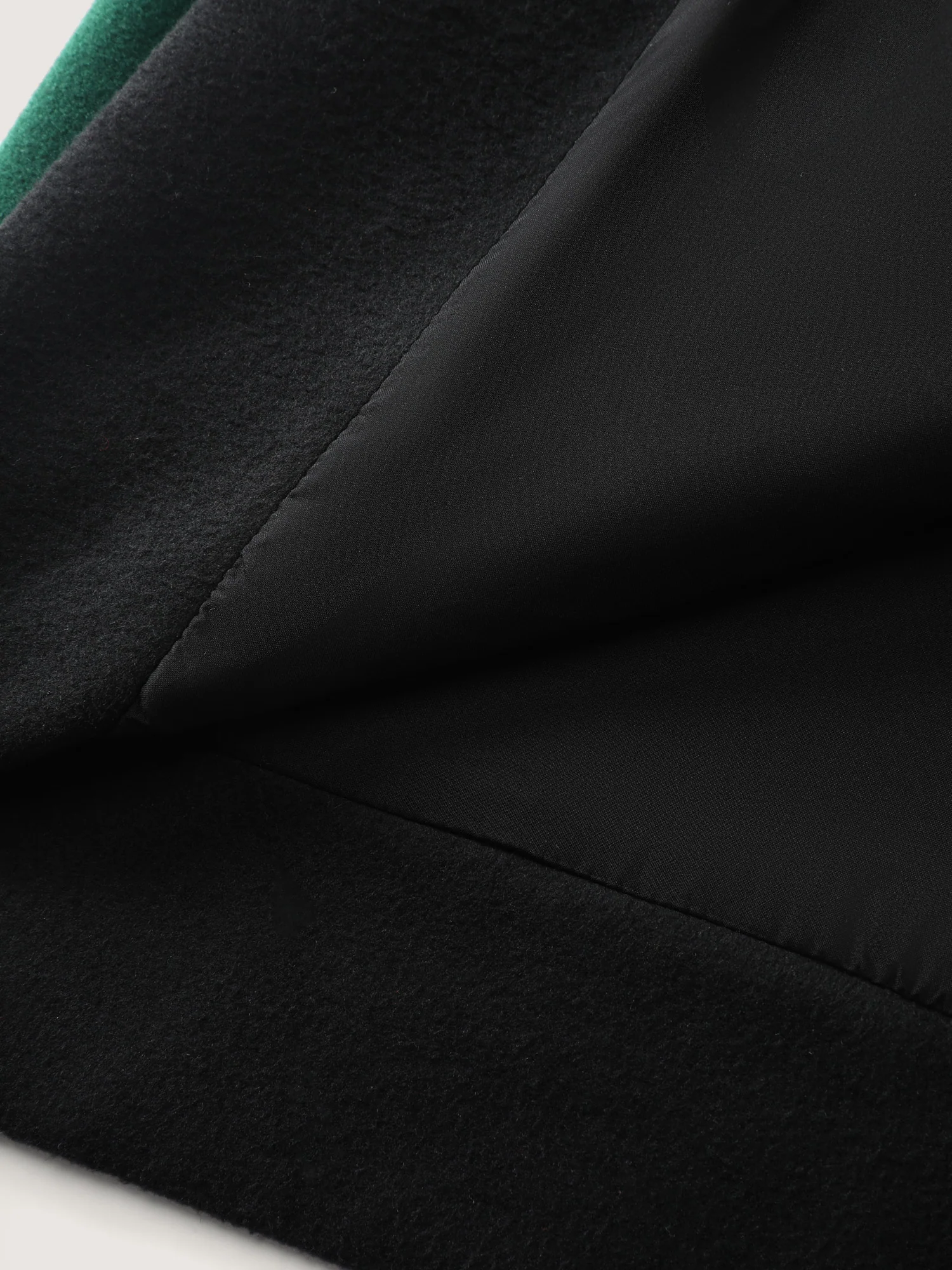 Color Contrast Belted Lined Coat - Image 8
