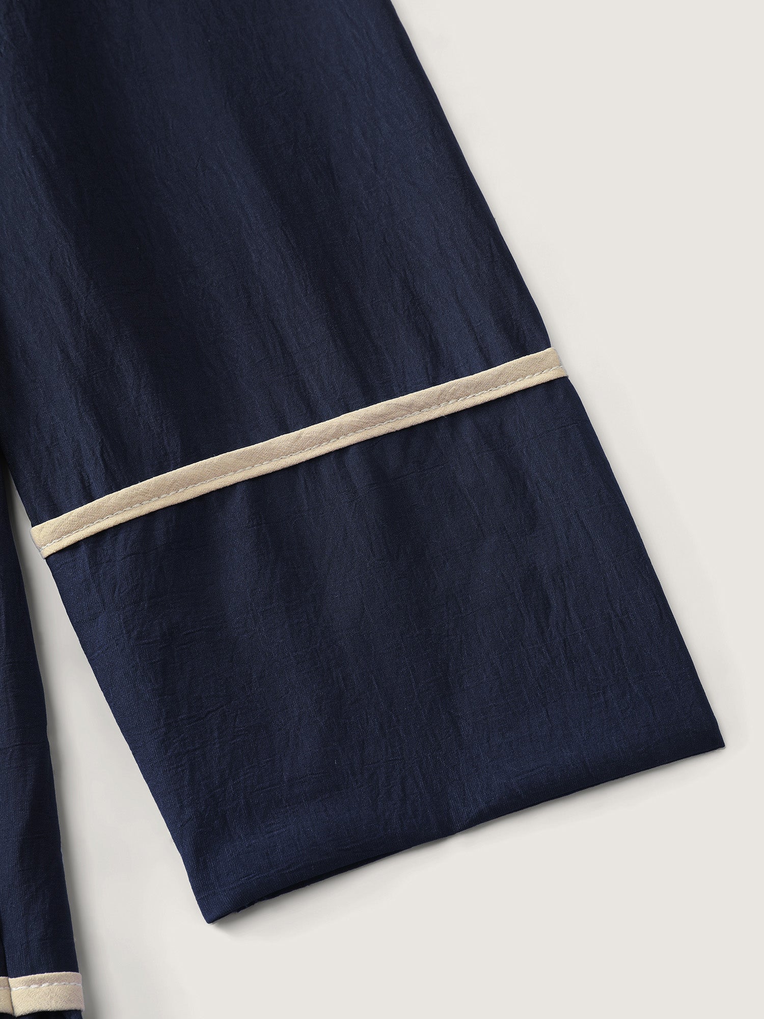 Color Contrast Belted Maxi Shirt Dress - Image 6