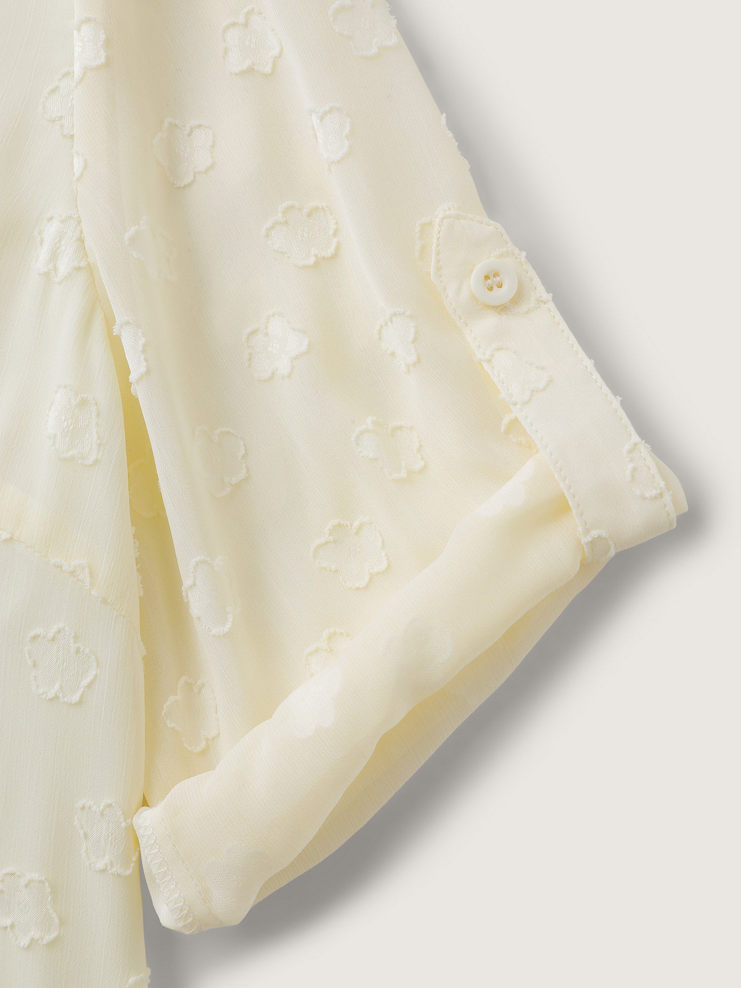 Color Contrast Button Placket Blouse - Image 5
