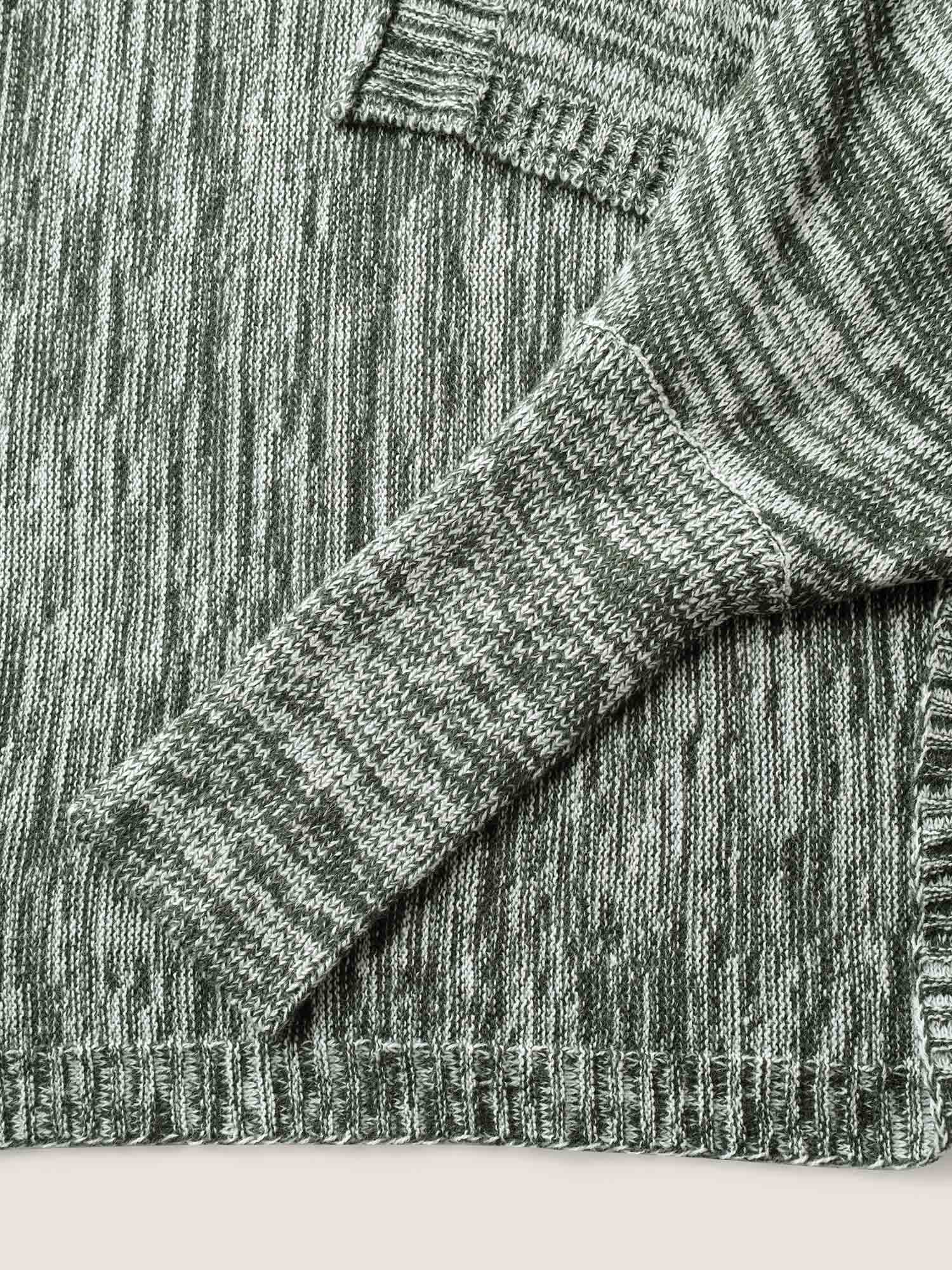 Color Contrast Dolman Sleeve Knit Cardigan - Image 5