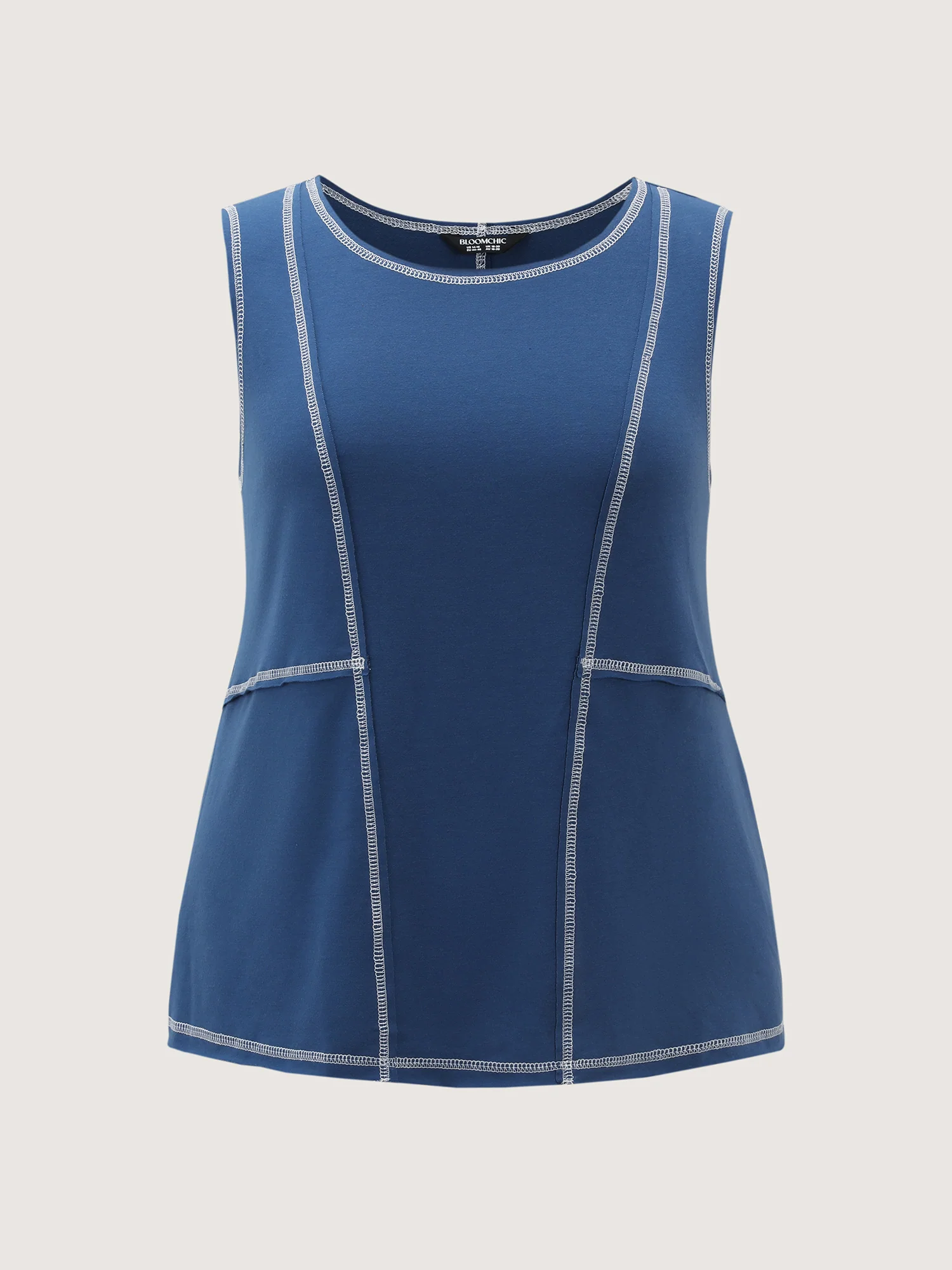 Color Contrast Edges Tank Top - Image 7