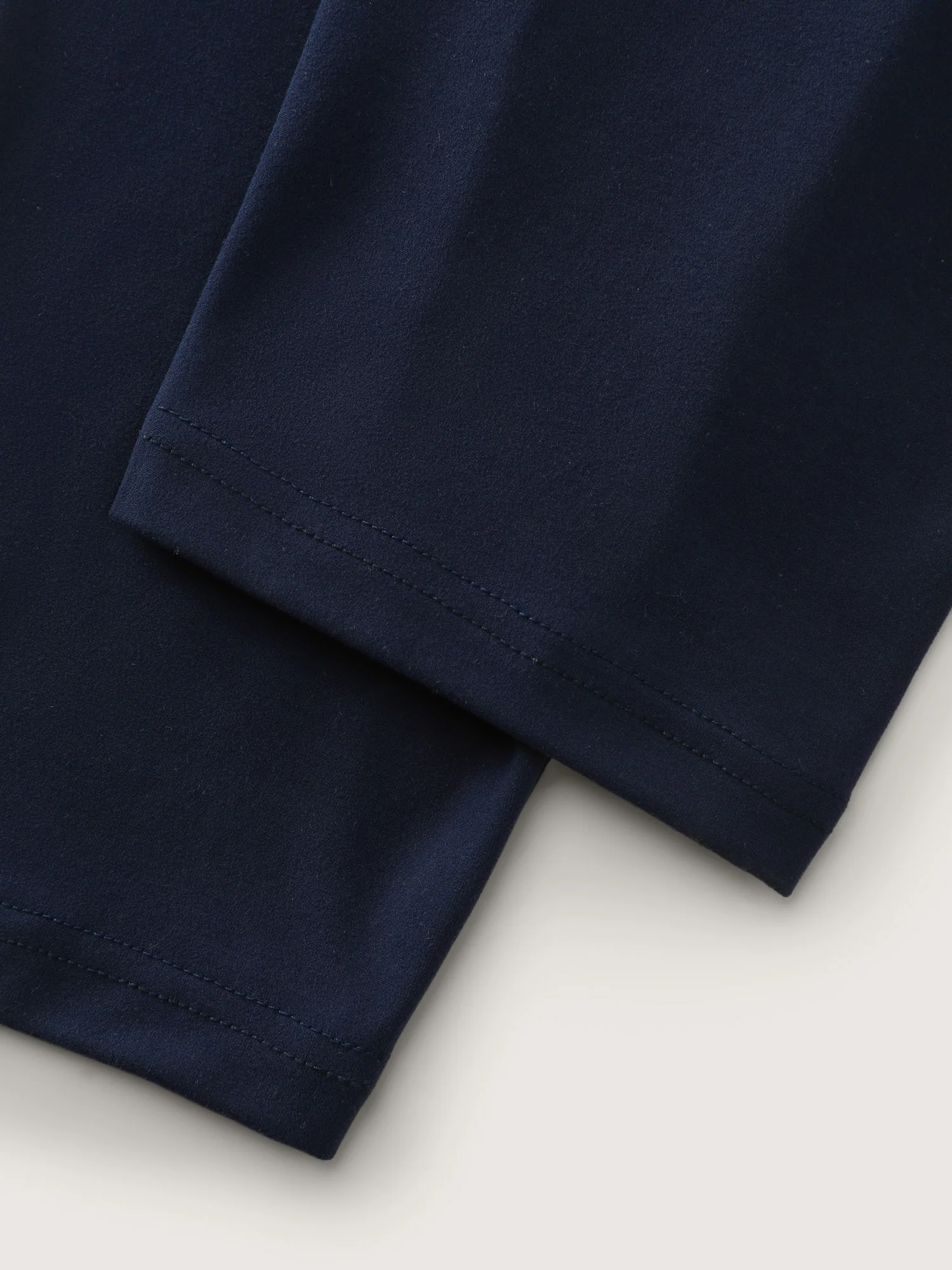 Color Contrast Overlap Waist Leggings - Image 7