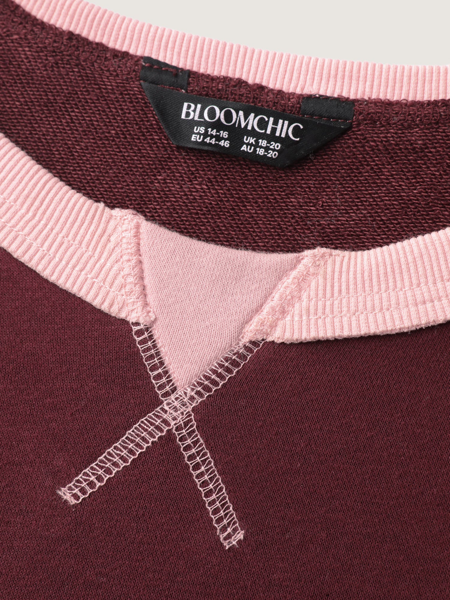 Color Contrast Relaxed-Fit Sweatshirt - Image 5