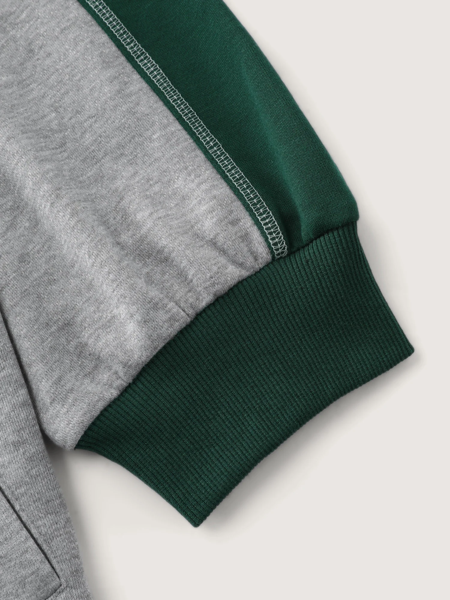 Color Contrast Zipper Pockets Jacket - Image 6