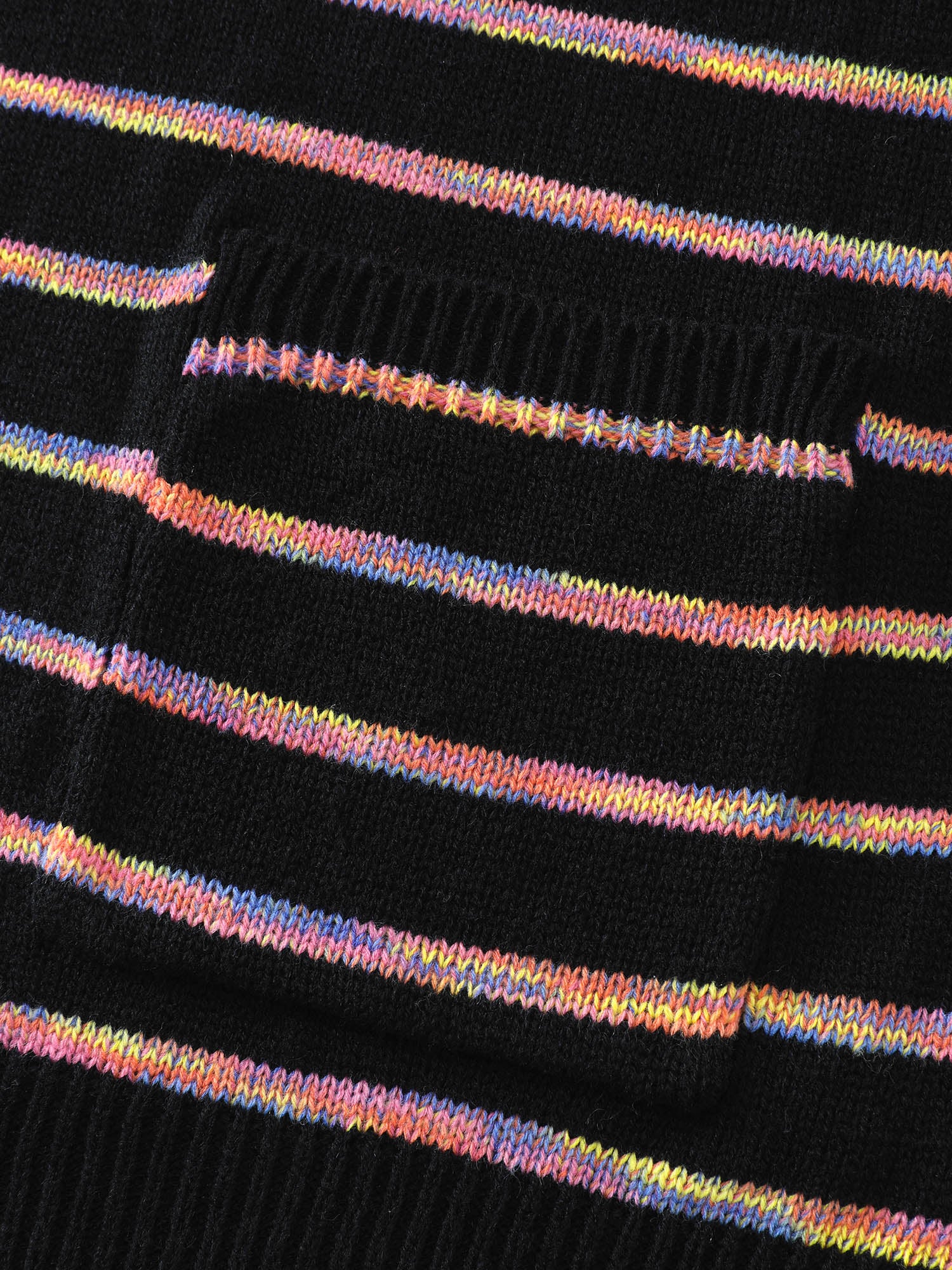 Color Gradient Heather Pockets Knit Cardigan - Image 6