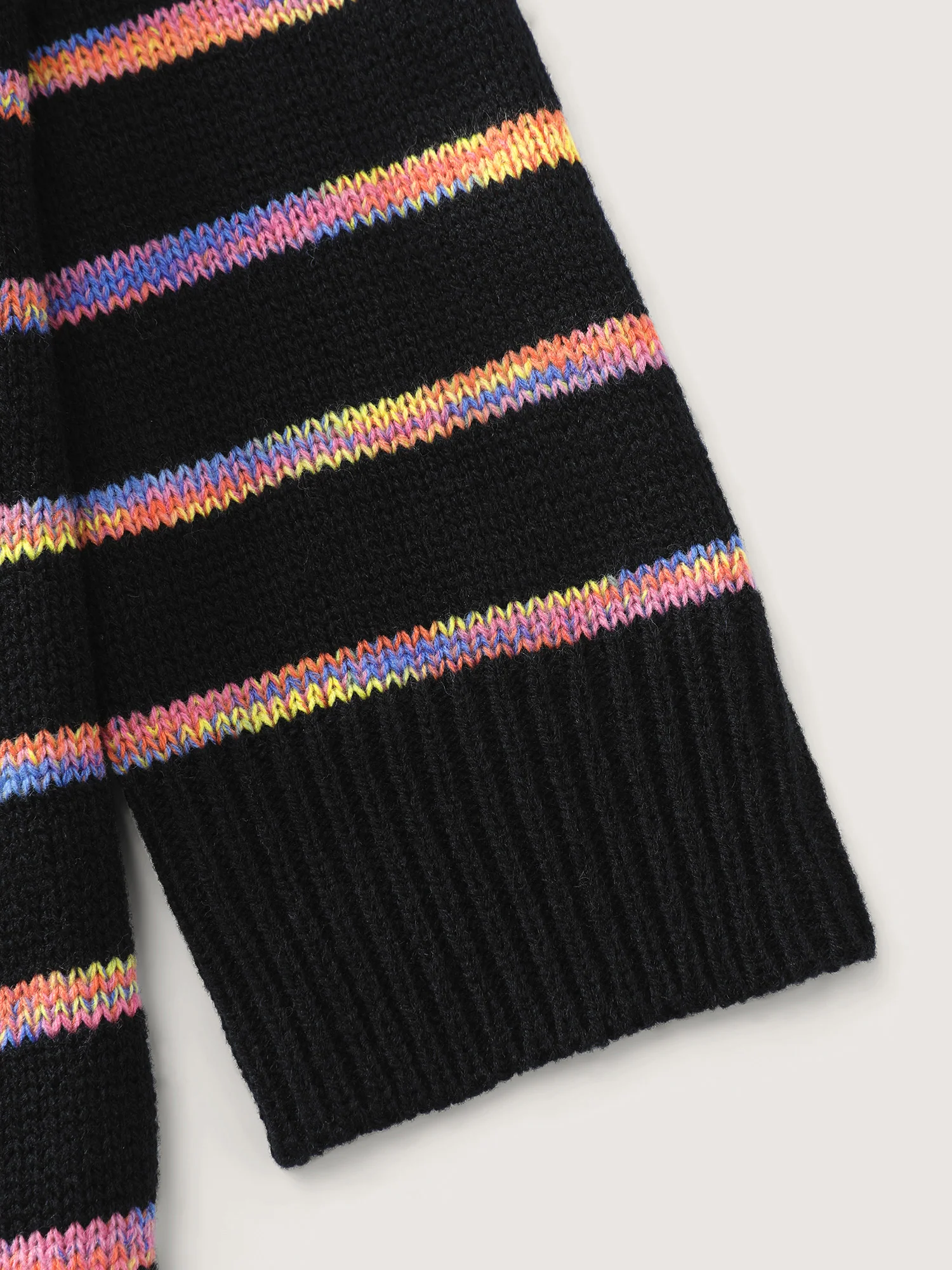 Color Gradient Heather Pockets Knit Cardigan - Image 7