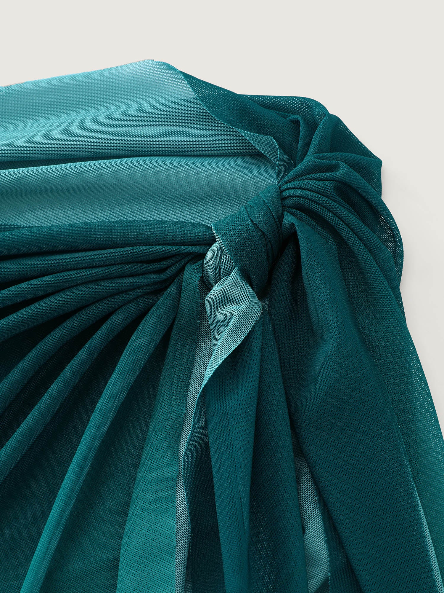 Color Gradient Knotted Side Swim Sarong - Image 11