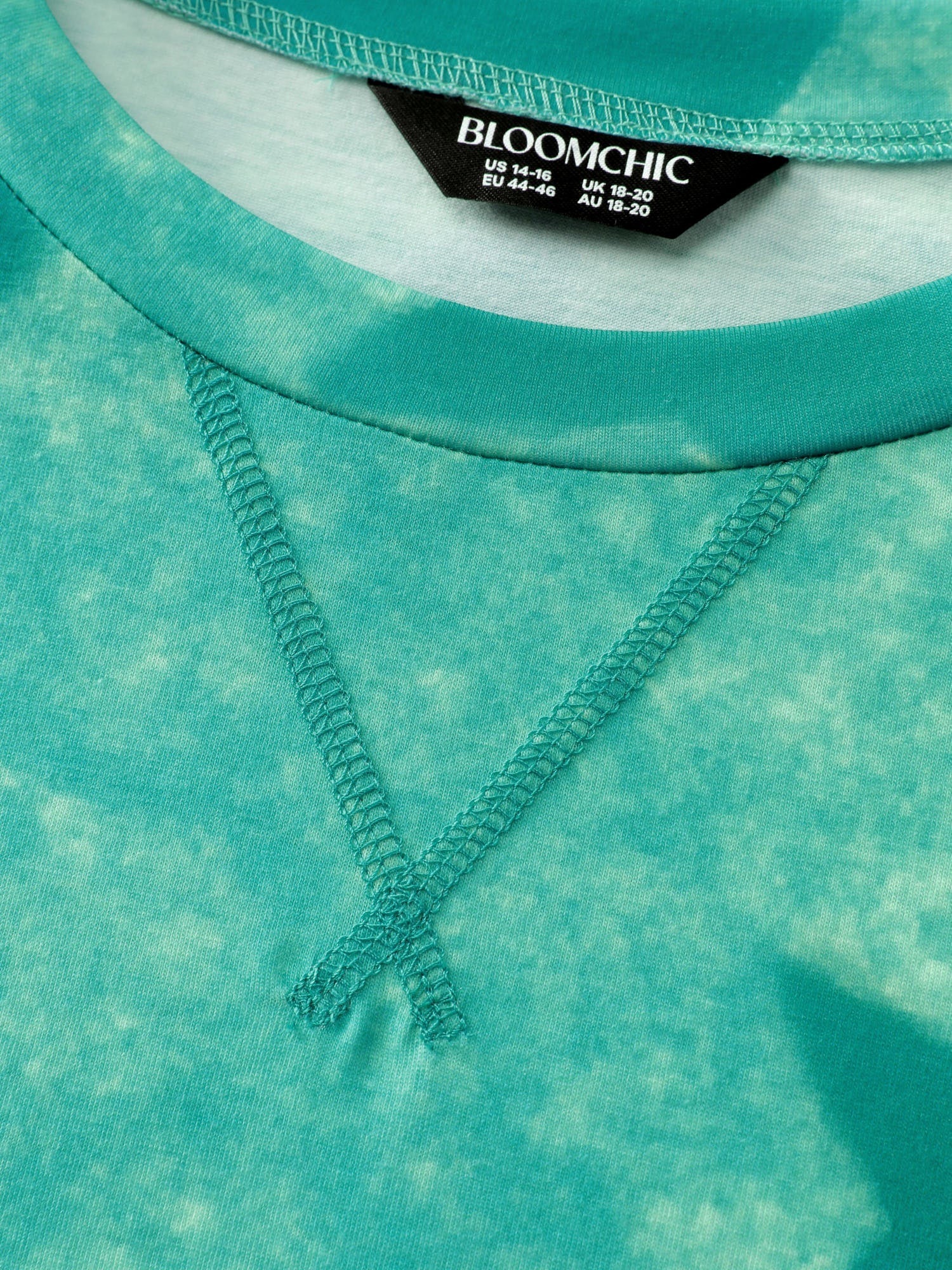 Color Gradient Star Print Relaxed-Fit T-Shirt - Image 5