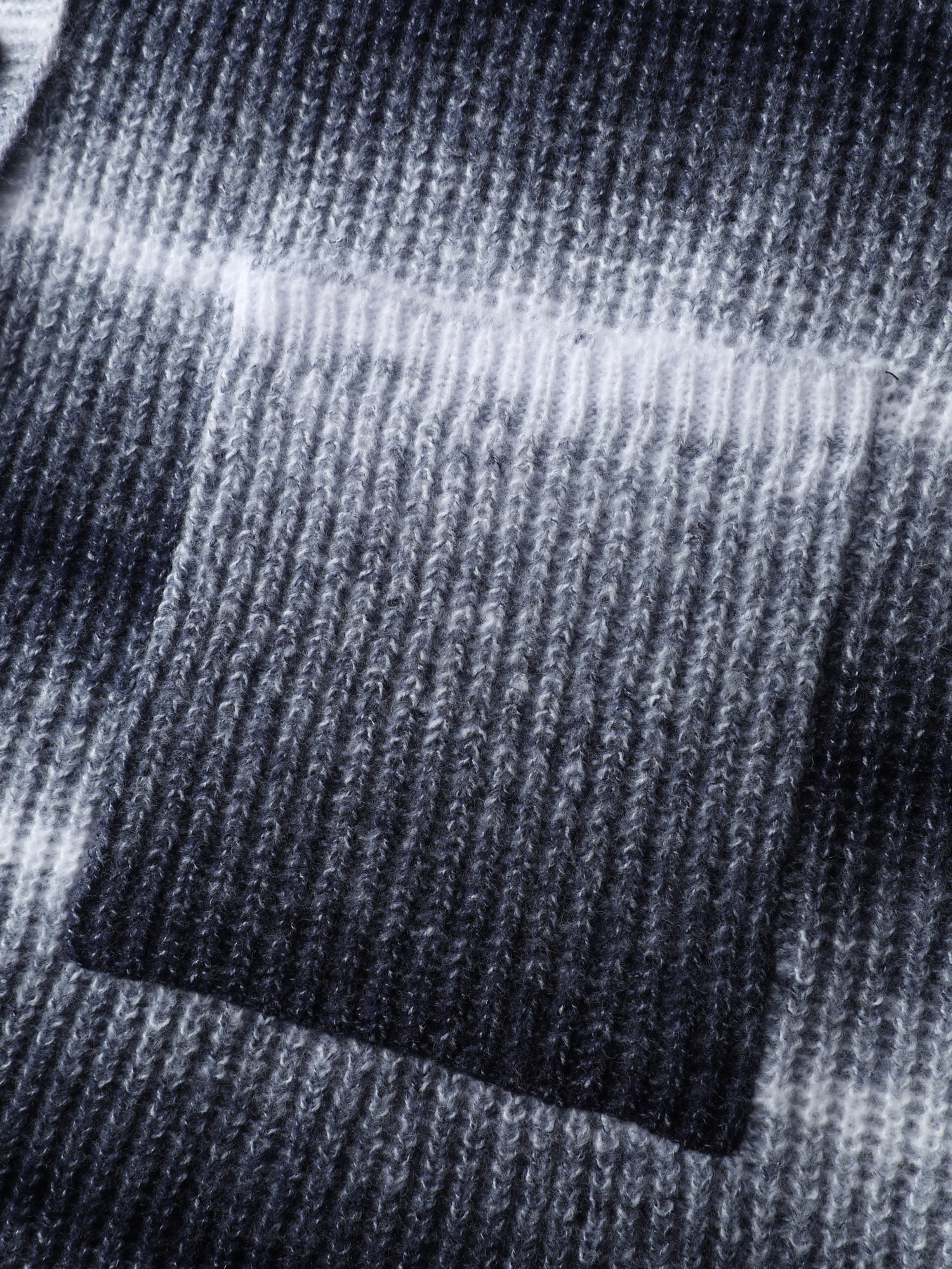 Color Gradient Textured Hooded Cardigan - Image 6