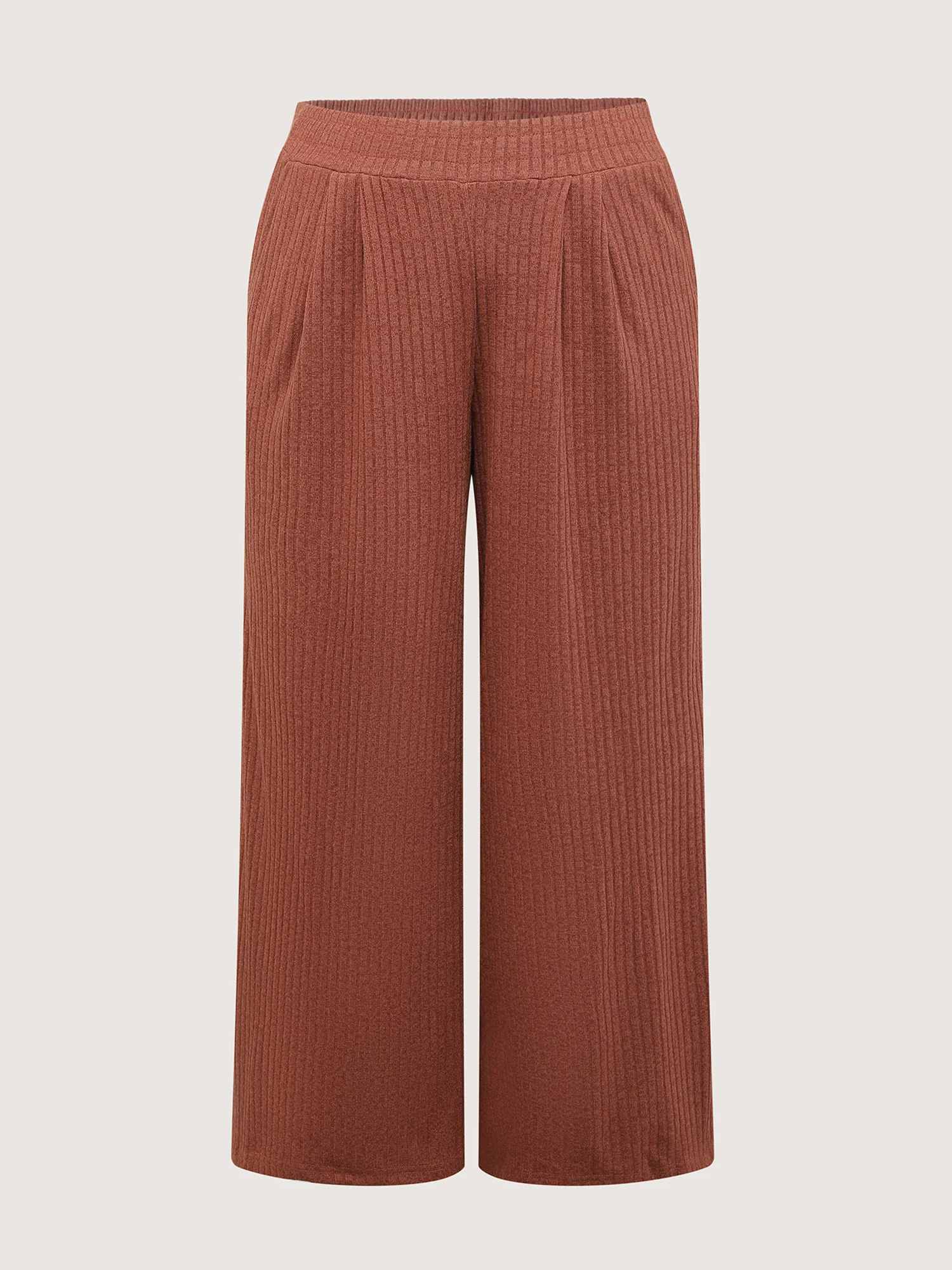 Color Mix Knit Textured Lounge Bottoms - Image 7