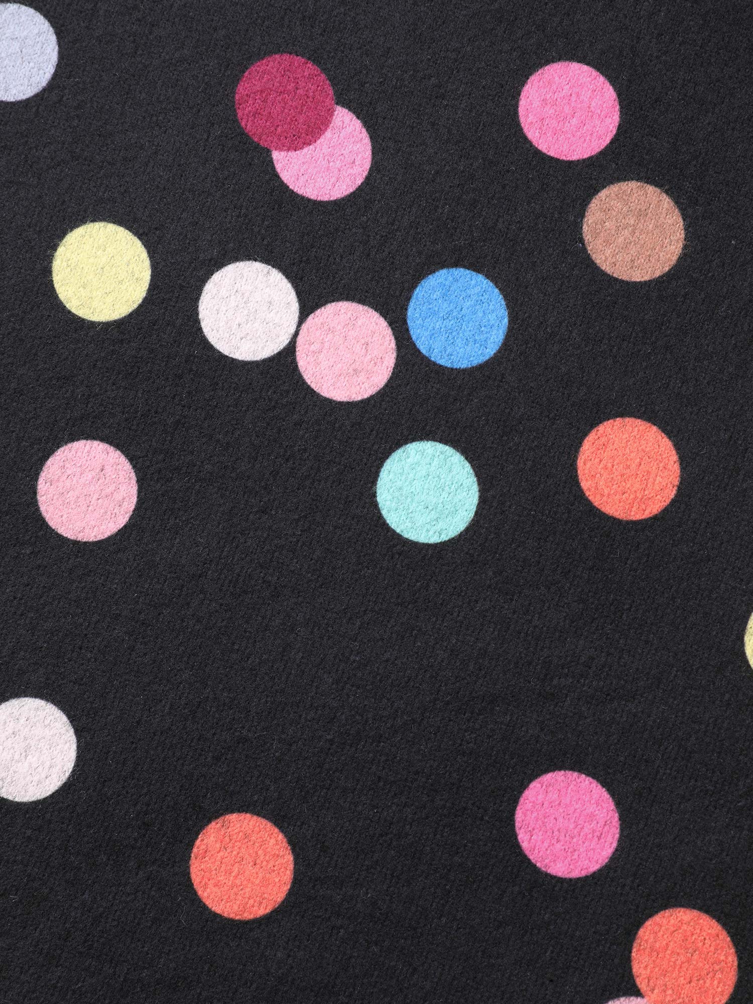 Color Polka Dot Drop Shoulder T-Shirt - Image 5