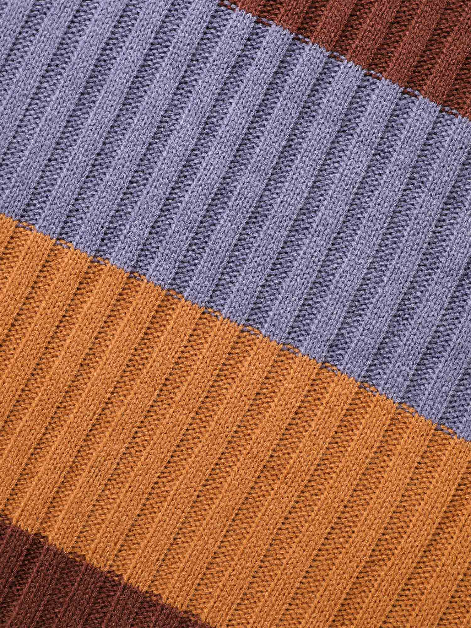 Colorblock Contrast Split Hem Pullover - Image 6