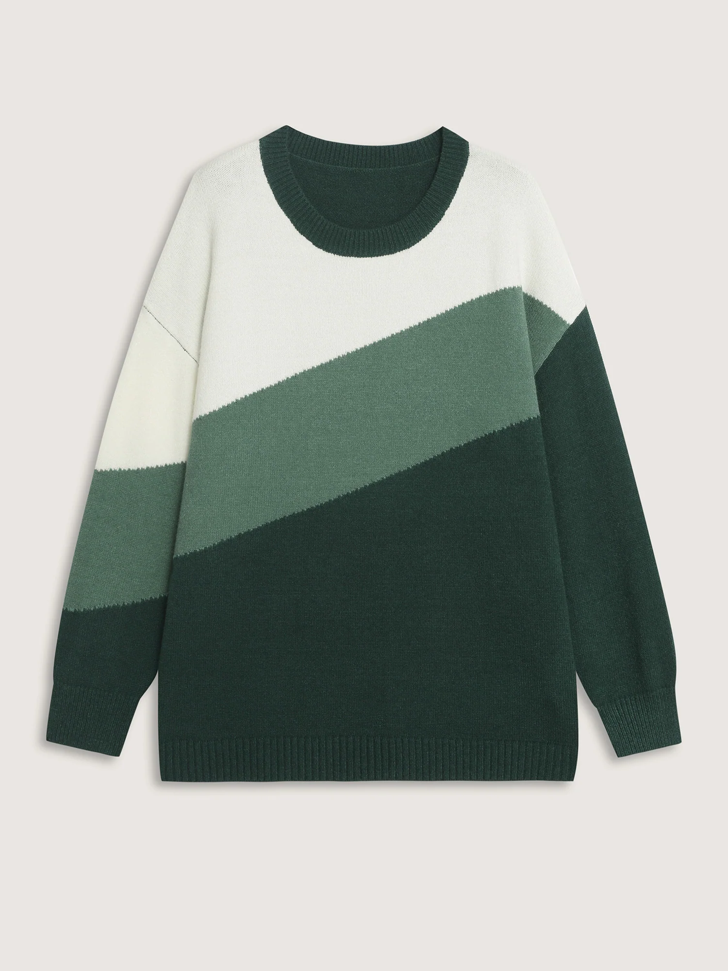 Colorblock Drop Shoulder Pullover - Image 7