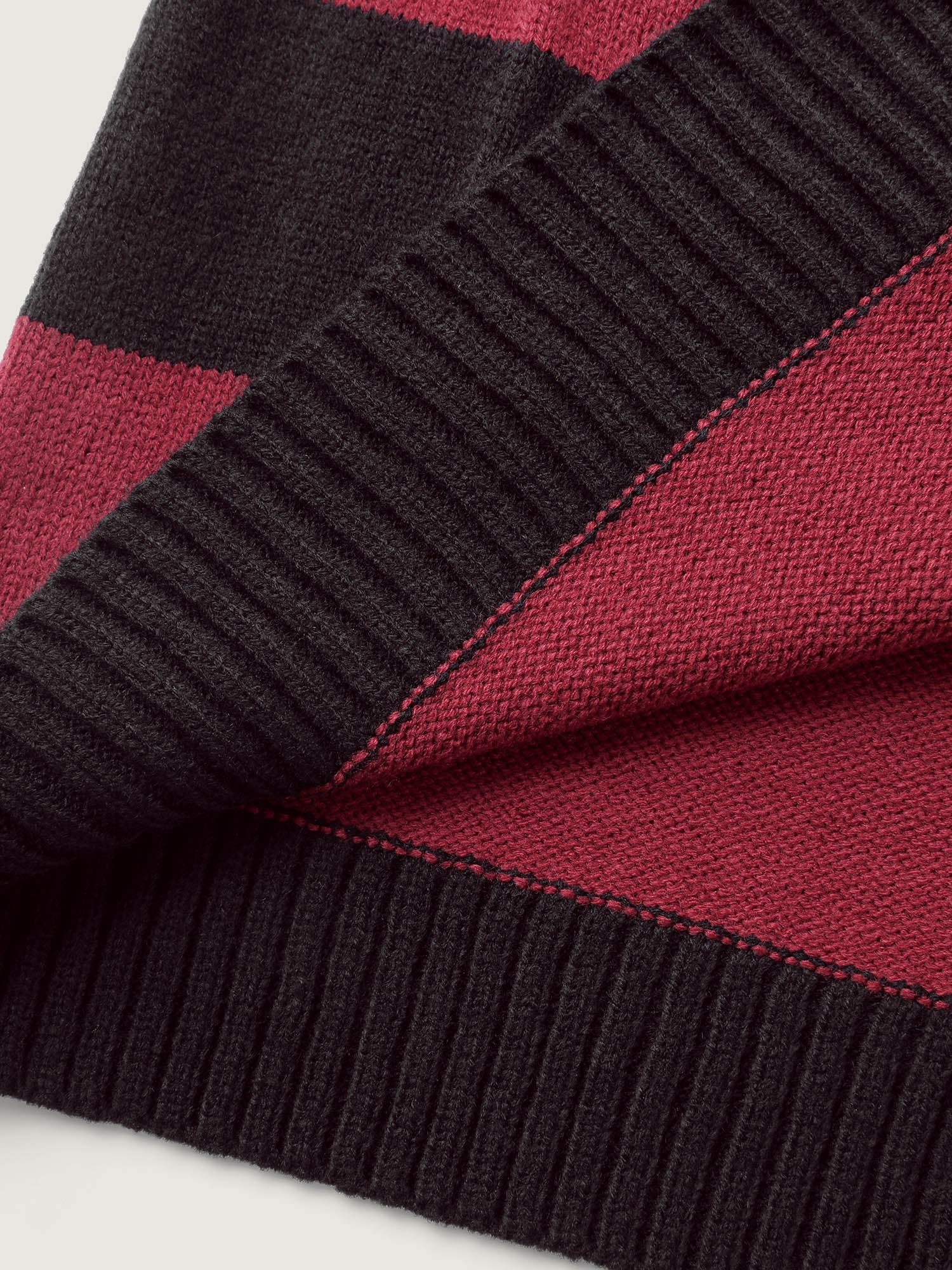 Colorblock Pockets Button Straight-Front Cardigan - Image 8
