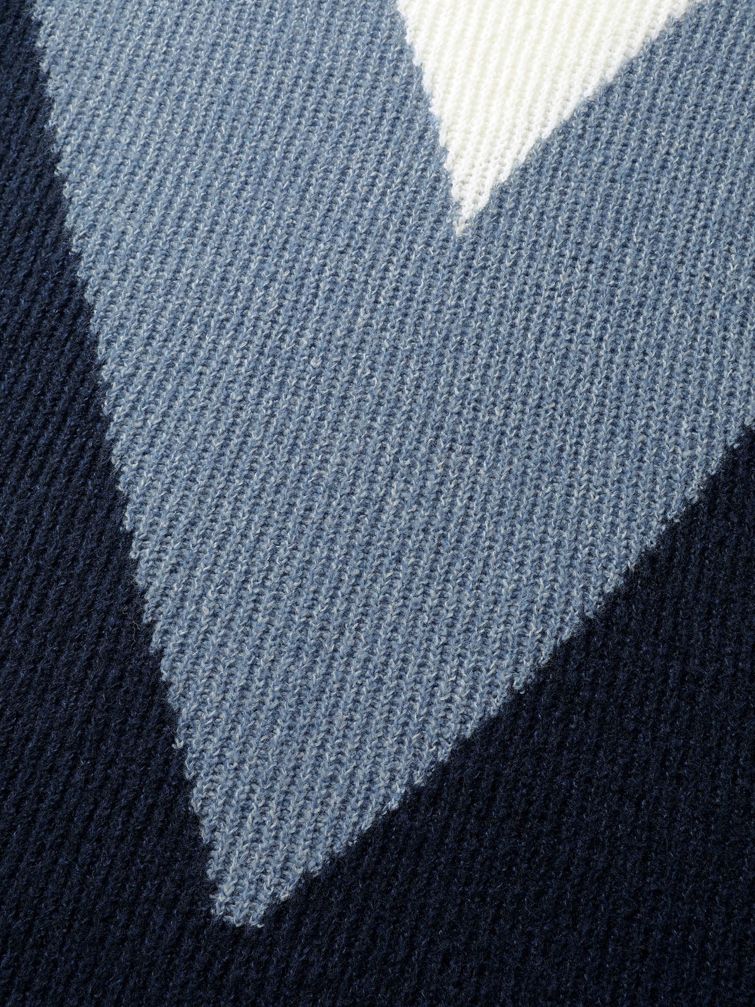 Colorblock Textured Mock Neck Pullover - Image 5