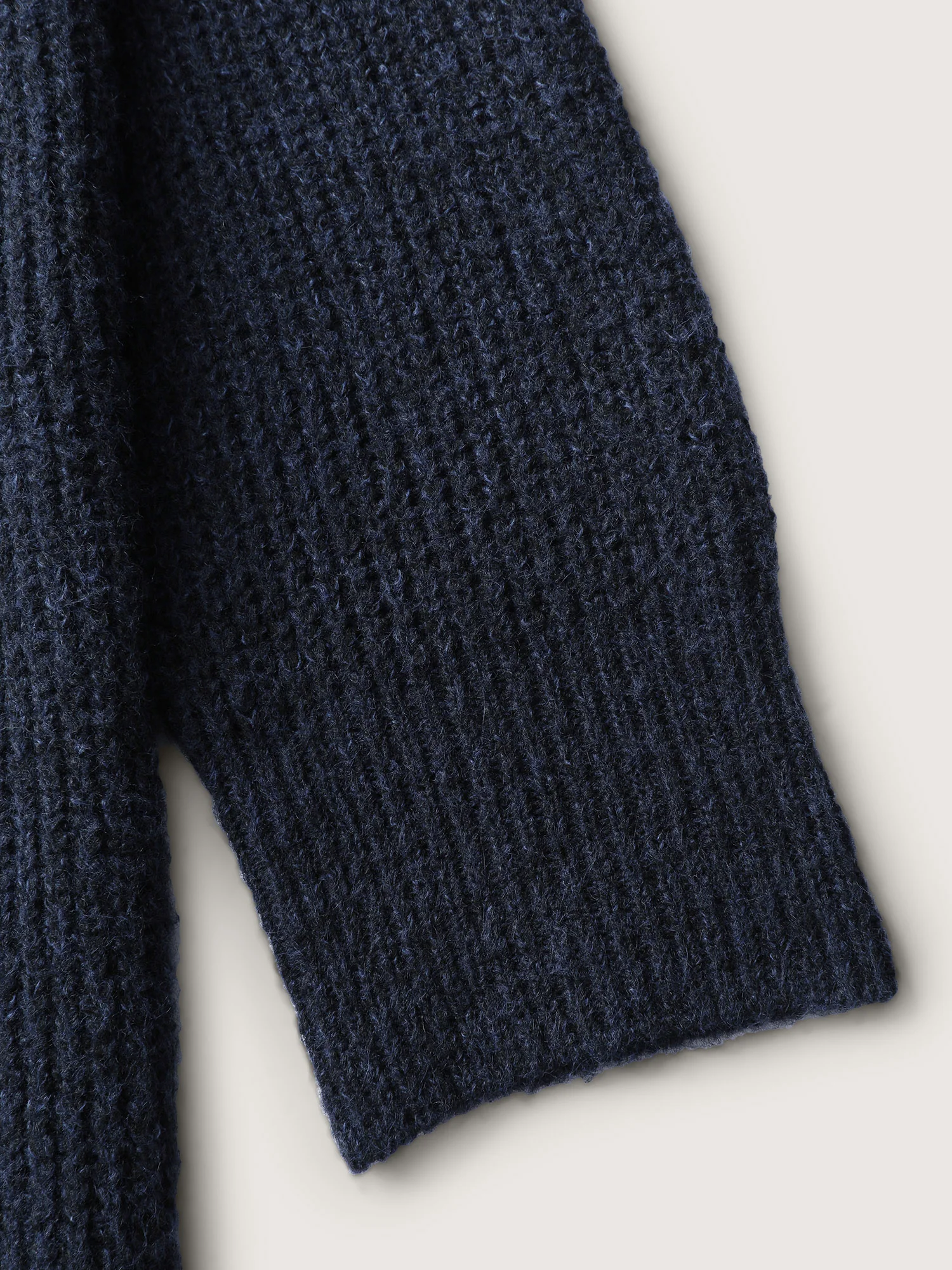 Colorblock Textured Mock Neck Pullover - Image 6