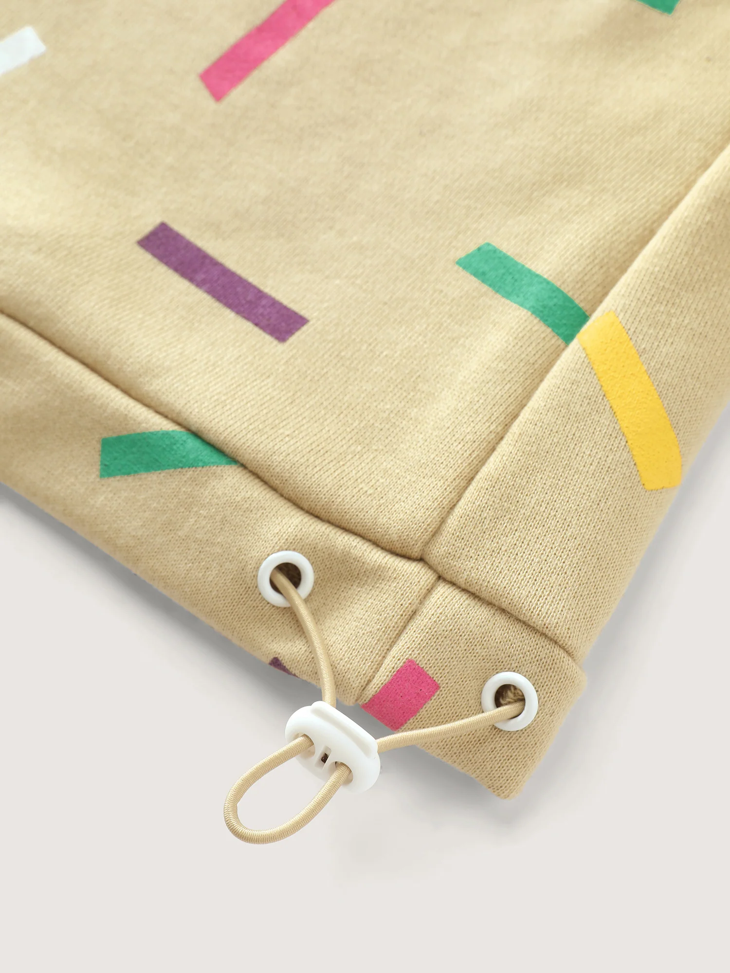 Colorful Confetti Print Round Neck Sweatshirt - Image 5