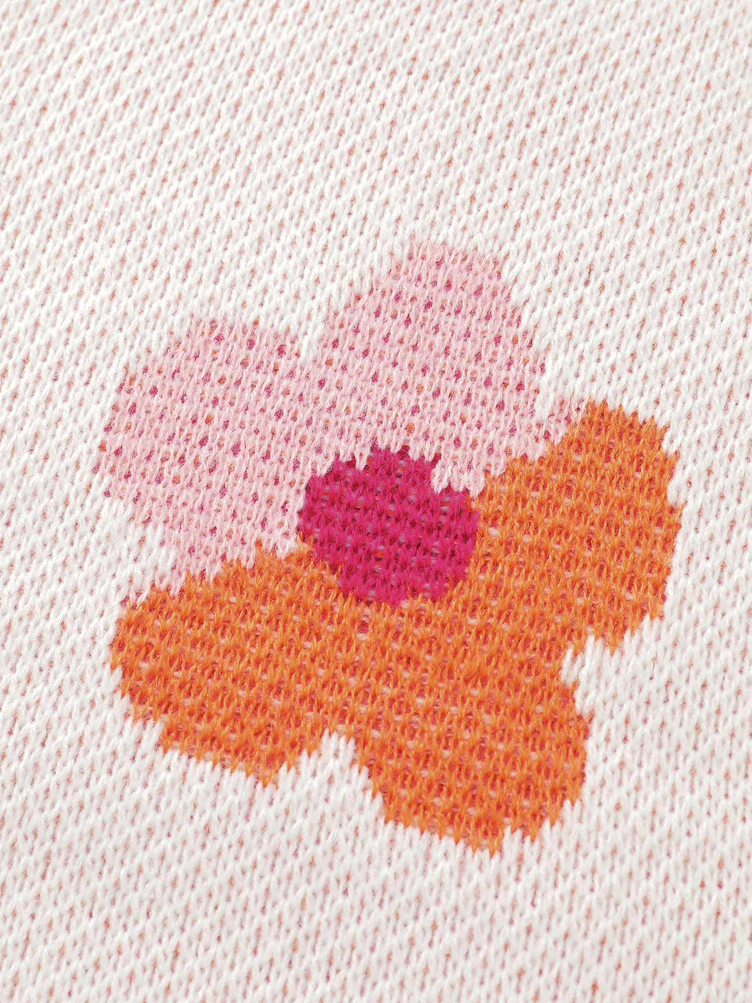 Colorful Floral Jacquard Pullover - Image 6