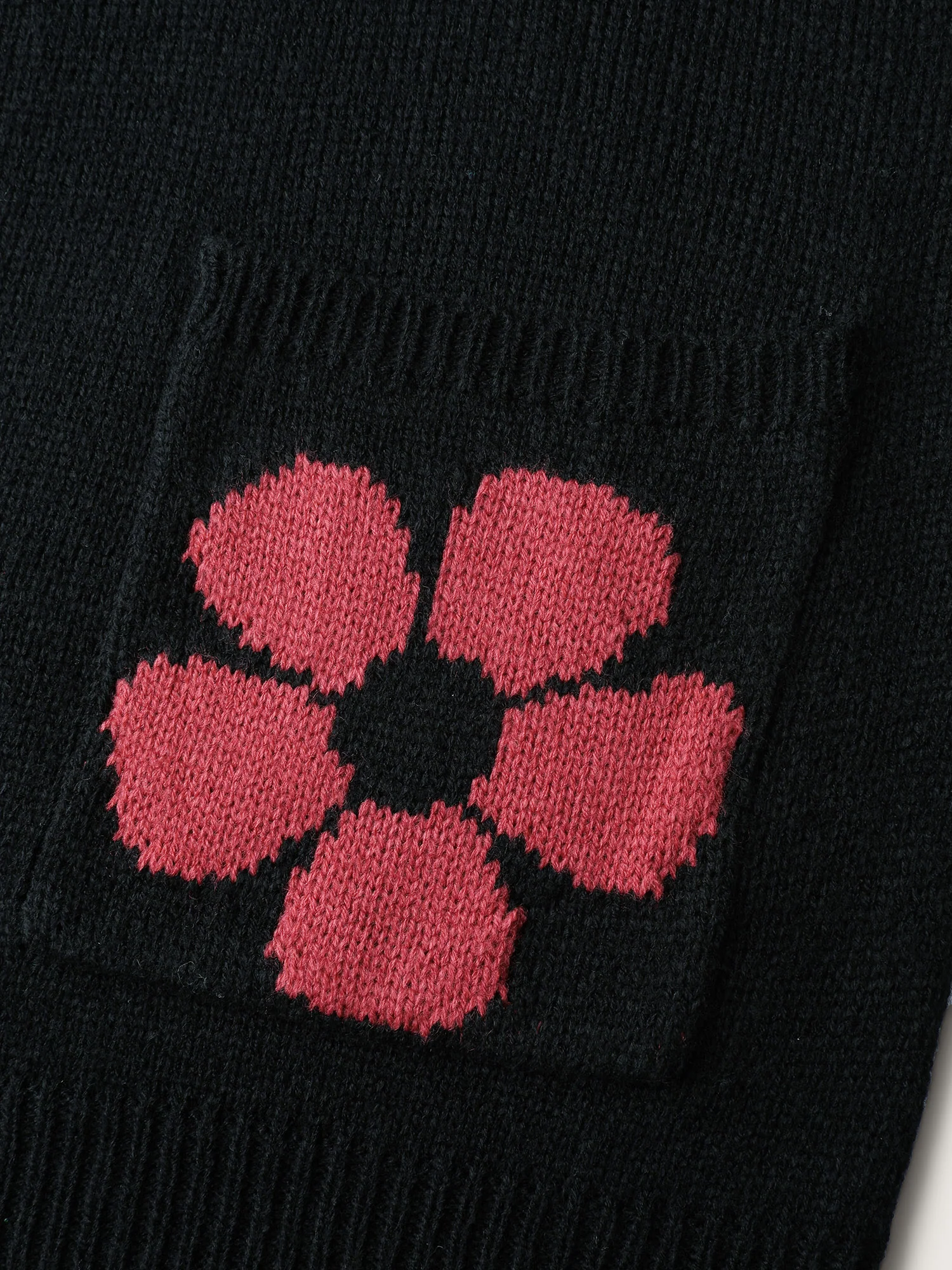 Colorful Floral Pattern Button Knit Cardigan - Image 7