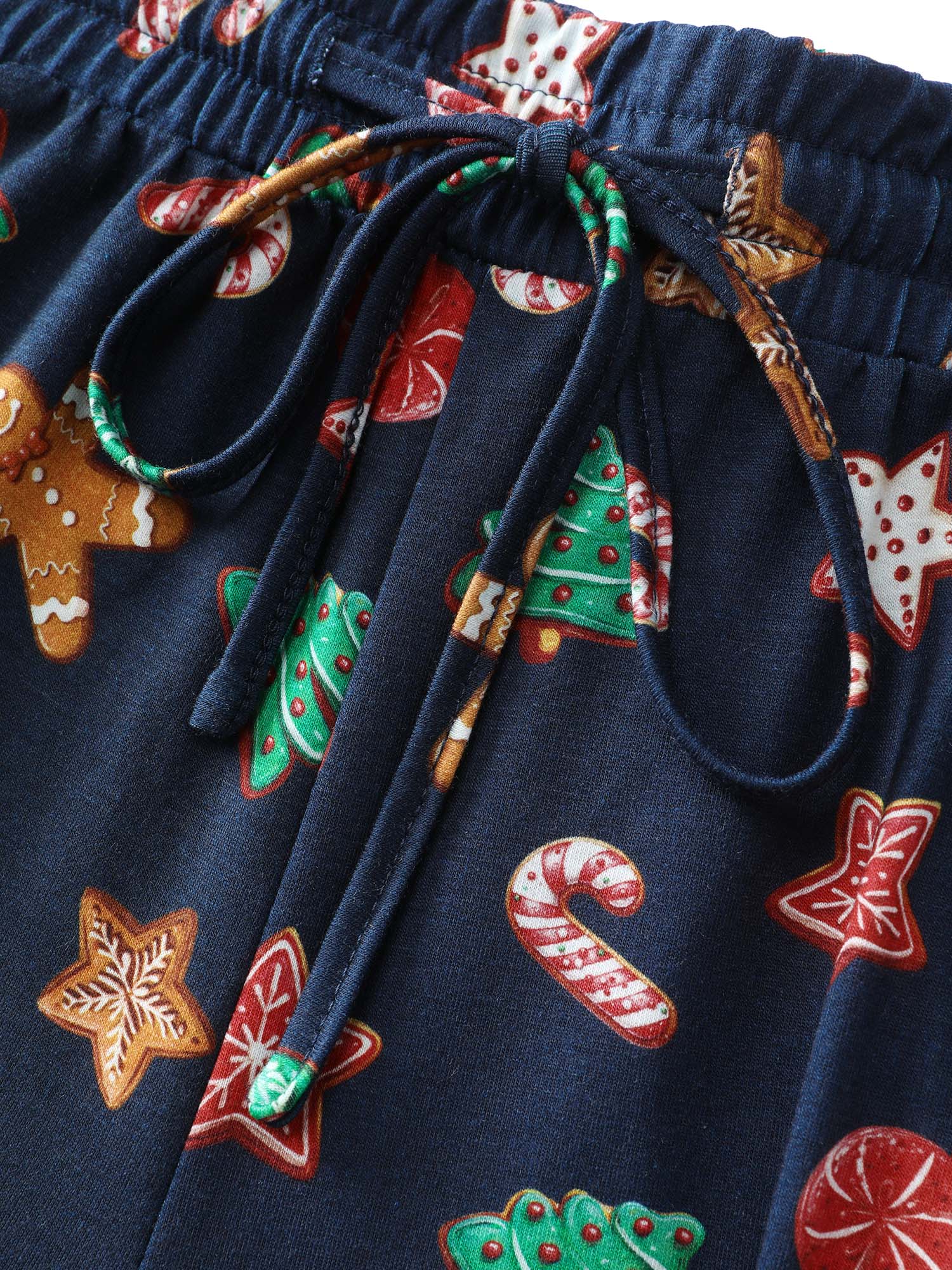 Colorful Holiday Print Pants - Image 6