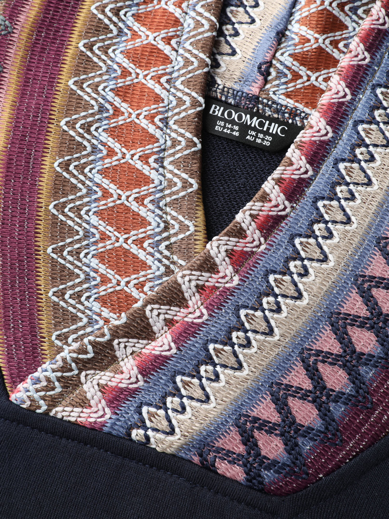 Colorful Pockets Relaxed-Fit Hoodie - Image 5
