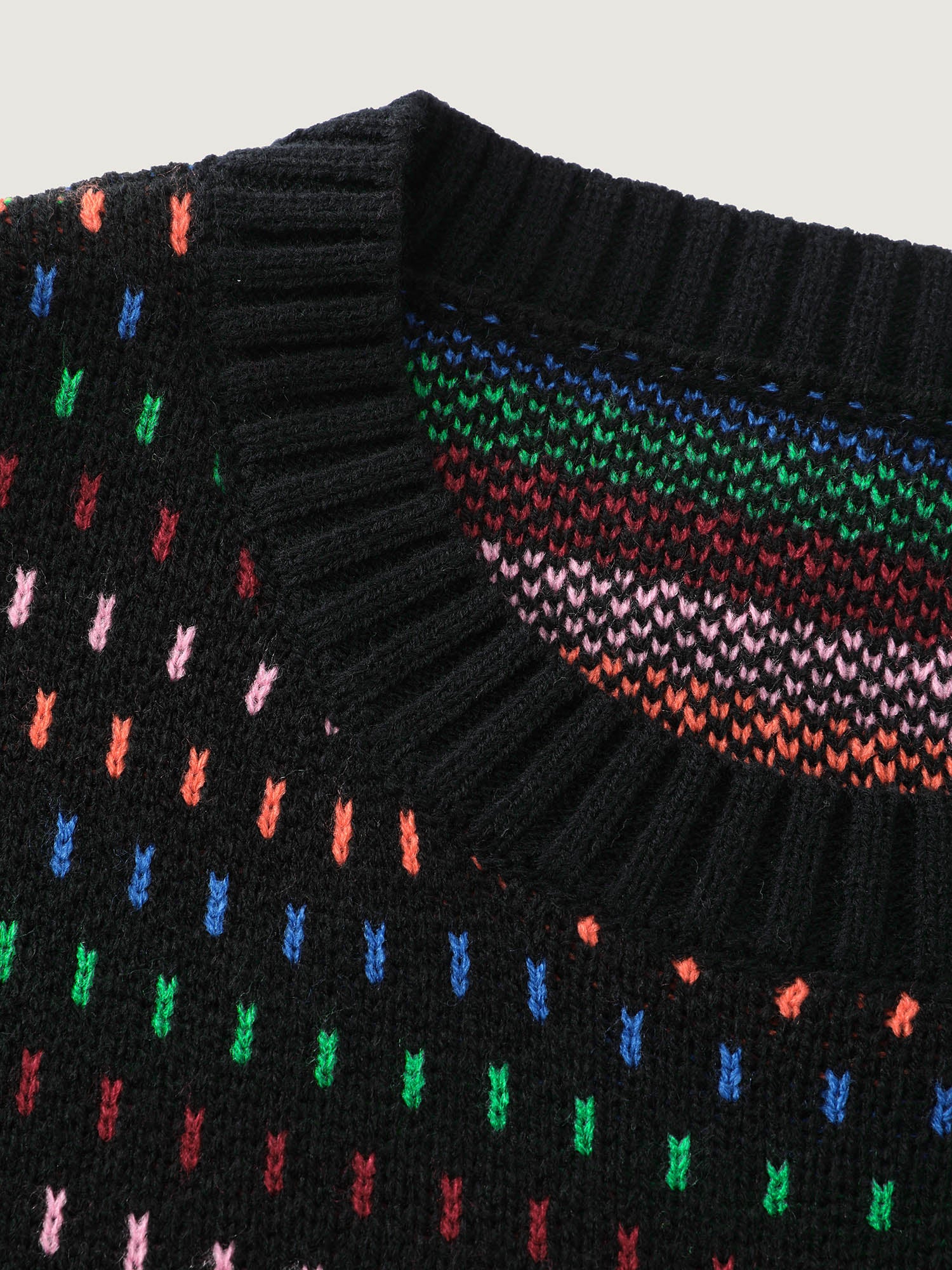 Colorful Polka Dots Stretchy Pullover - Image 6