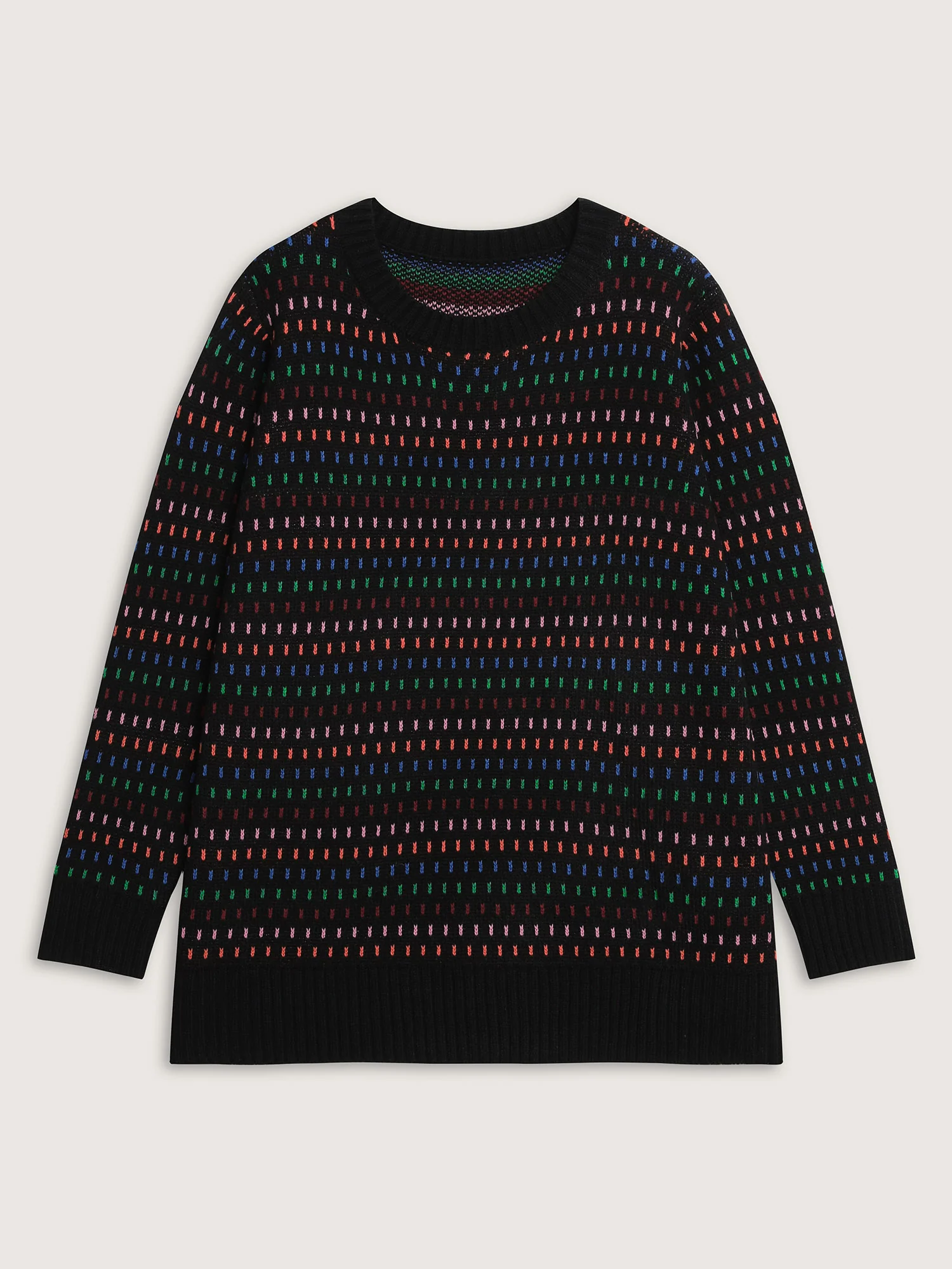 Colorful Polka Dots Stretchy Pullover - Image 7