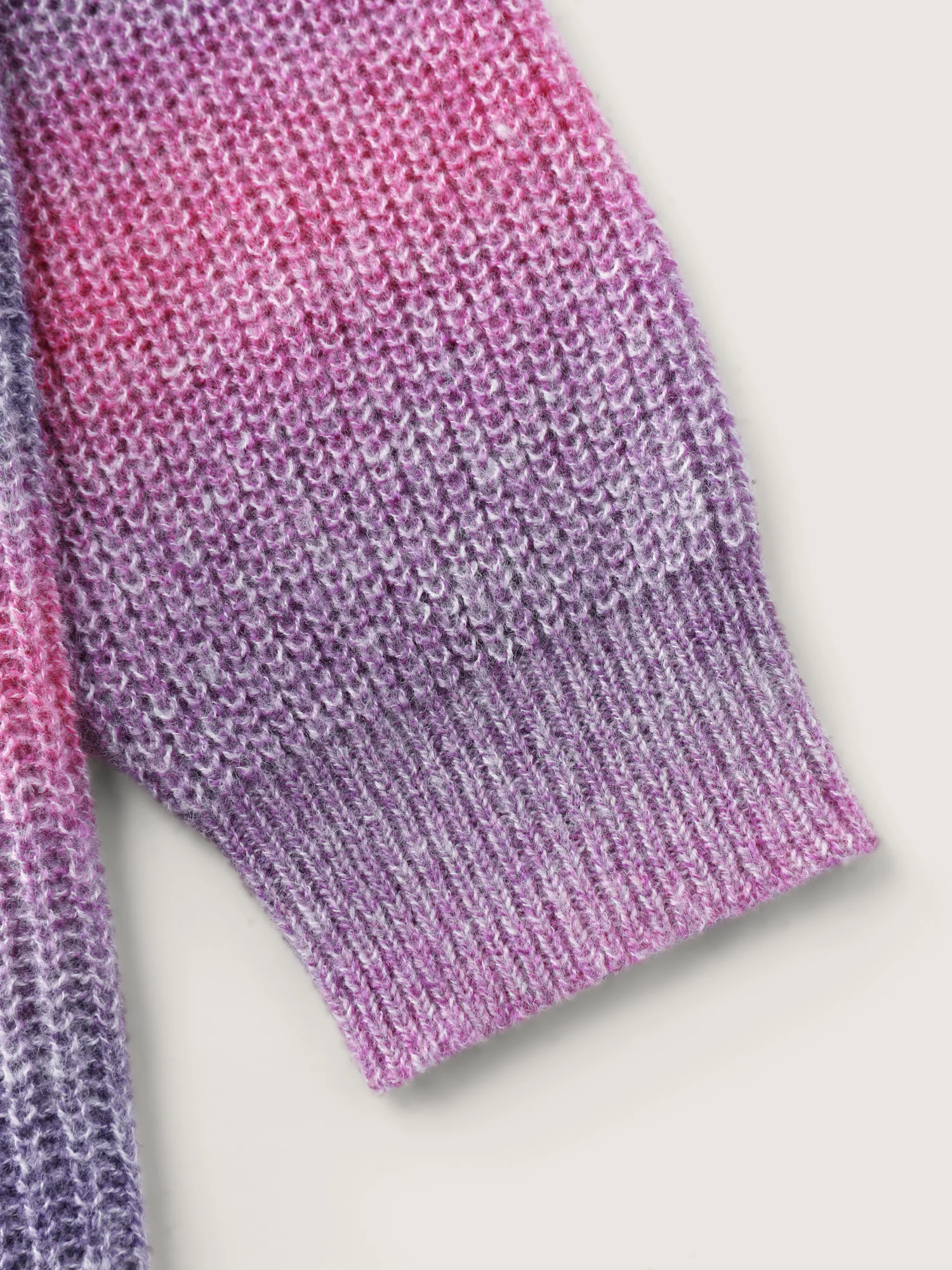 Colorful Striped Textured Polo Pullover - Image 7