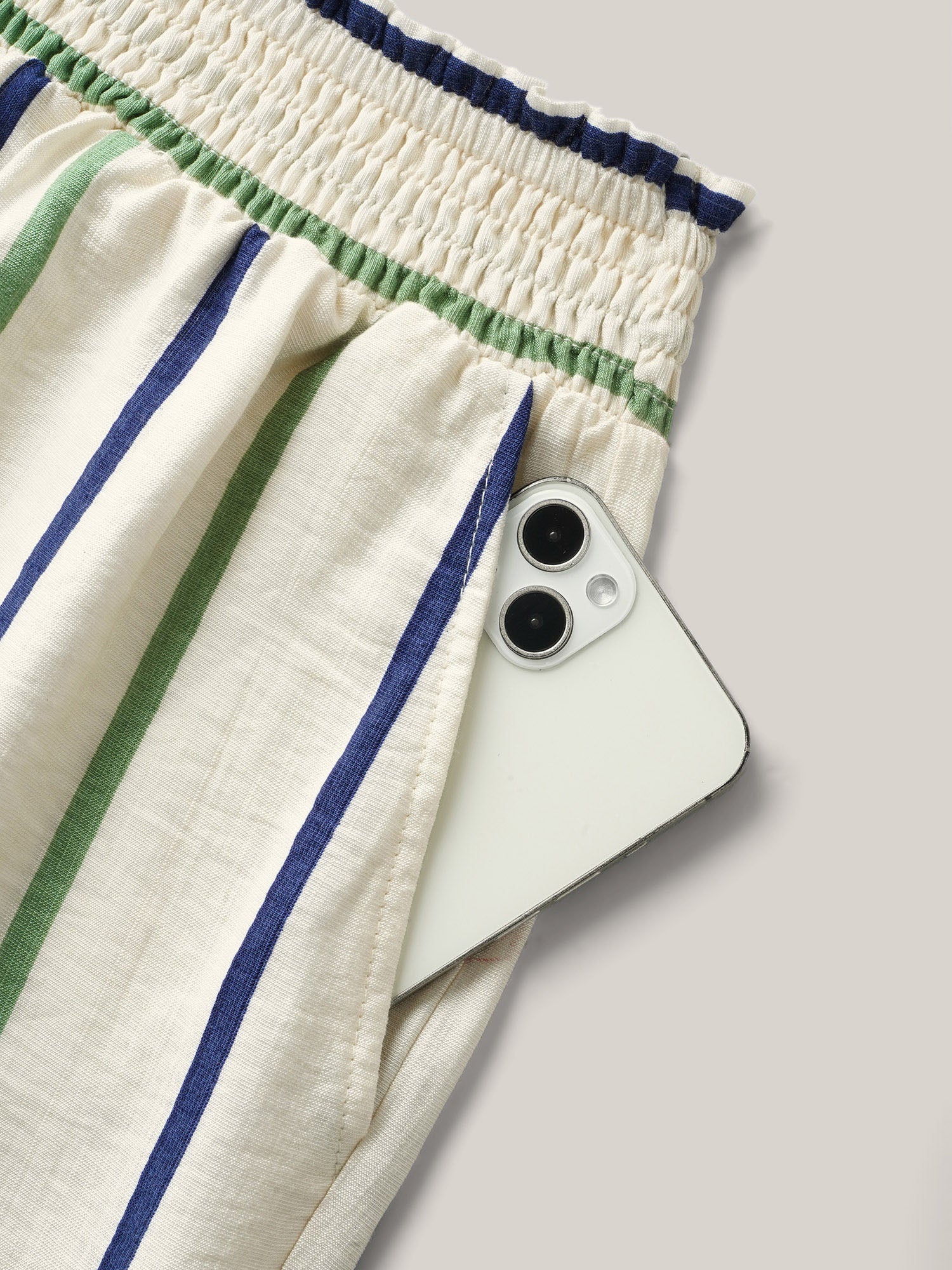Colorful Stripes Flowy Loungewear Set - Image 6