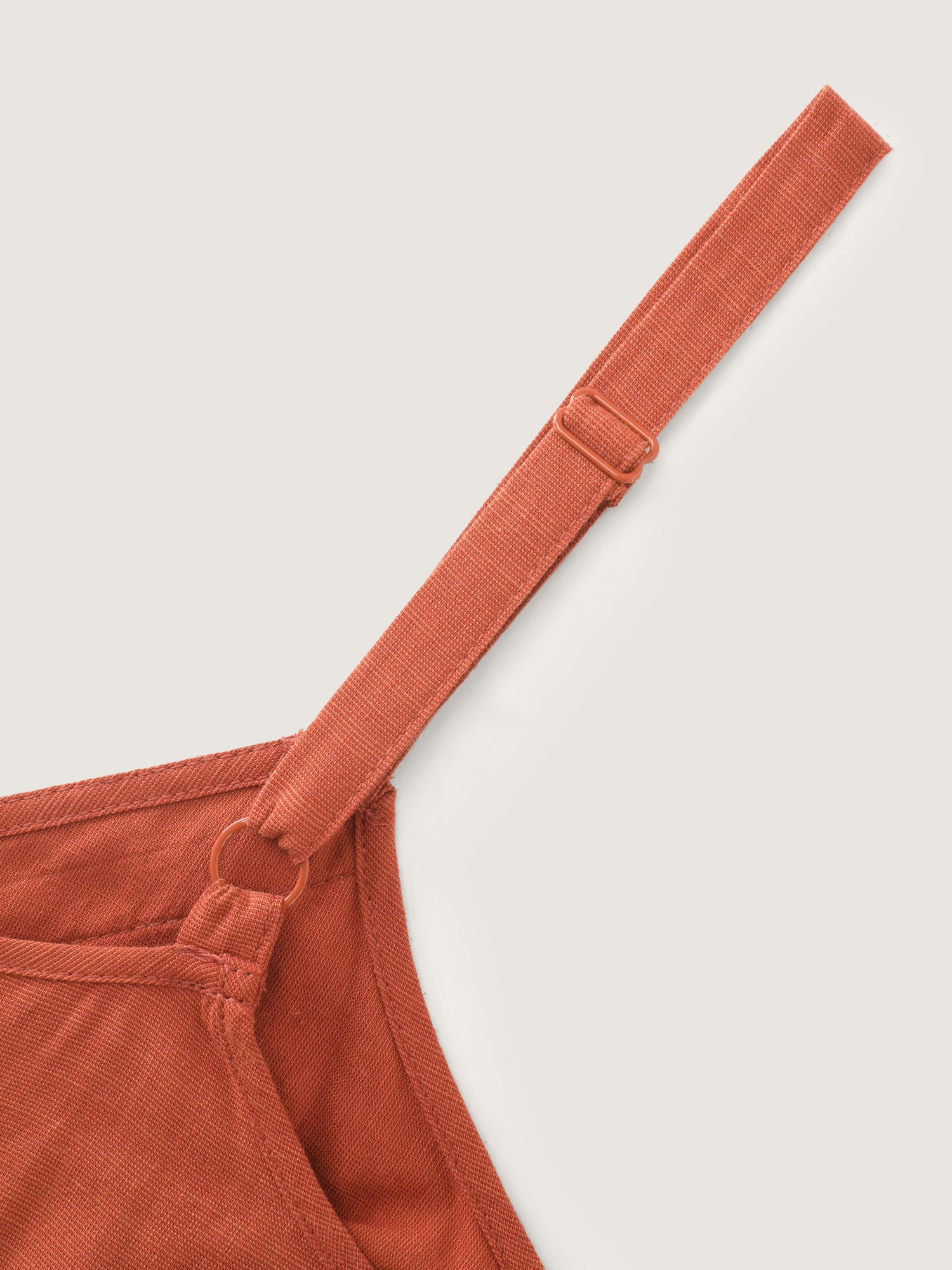 Contrast Edges Surplice Neckline Romper - Image 6