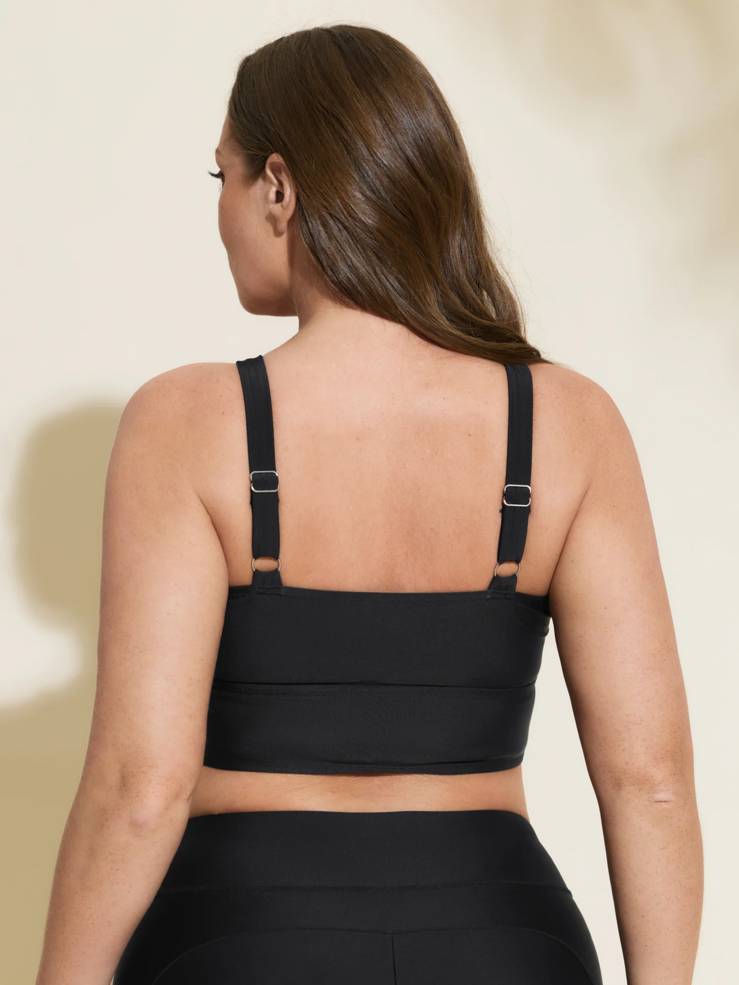 Contrast Mesh UPF 50+ Swim Top - Image 4