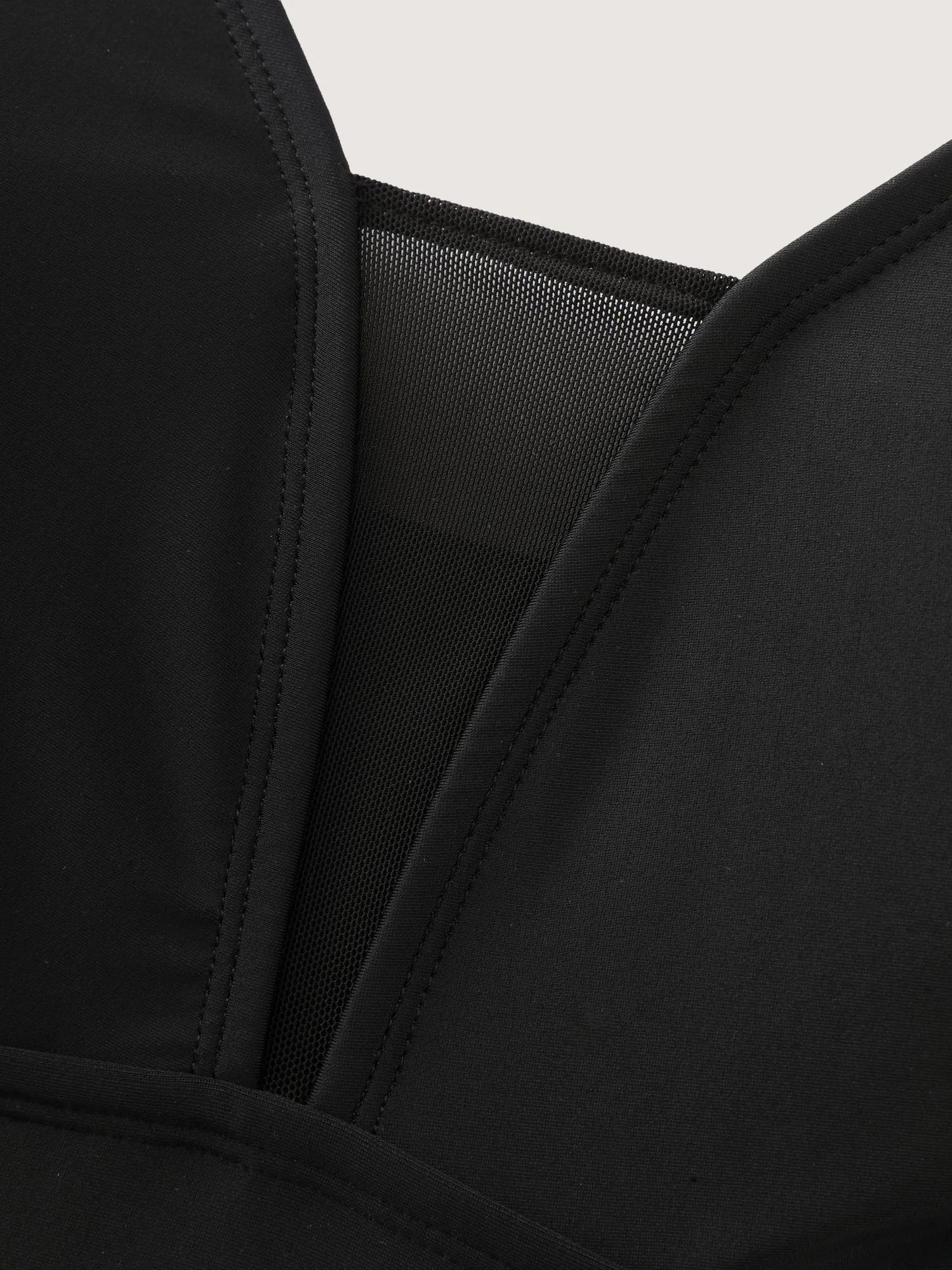 Contrast Mesh UPF 50+ Swim Top - Image 5