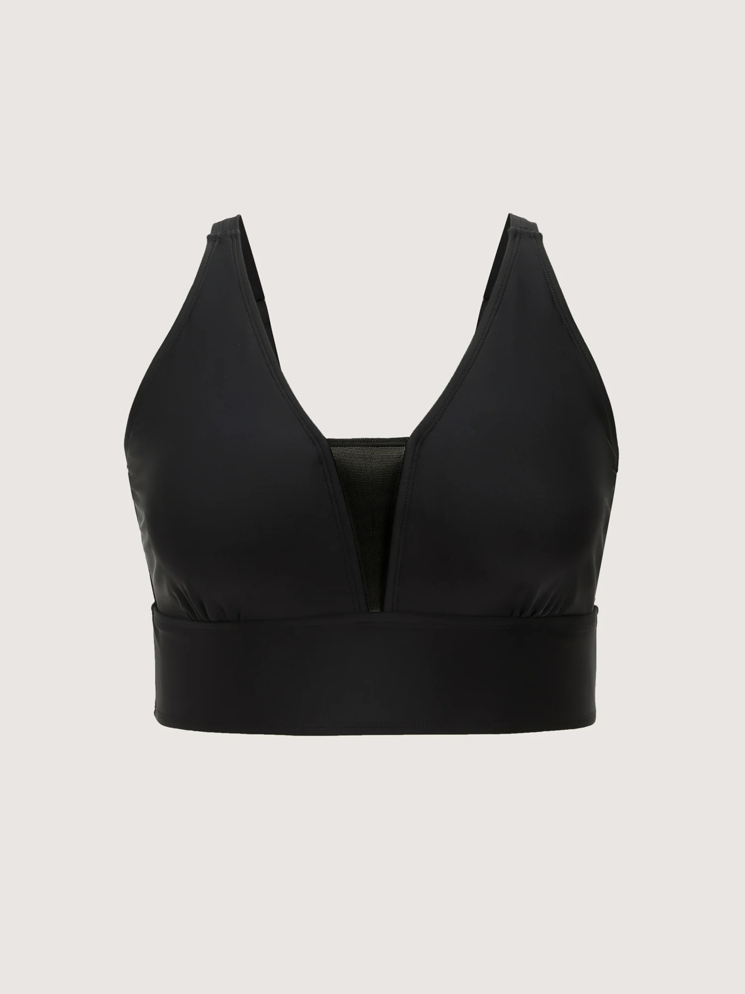 Contrast Mesh UPF 50+ Swim Top - Image 7
