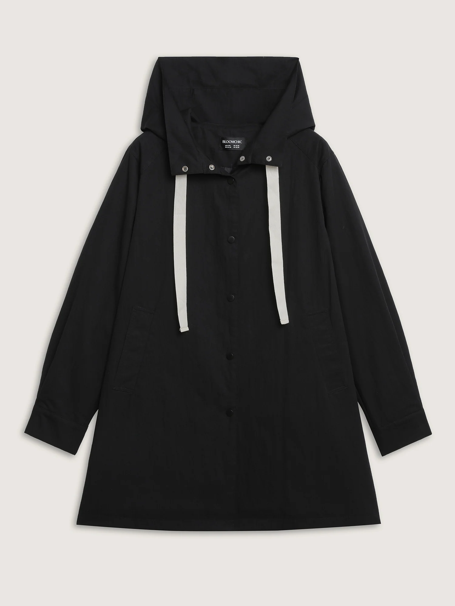 Contrast Pockets Button-Front Coat - Image 9