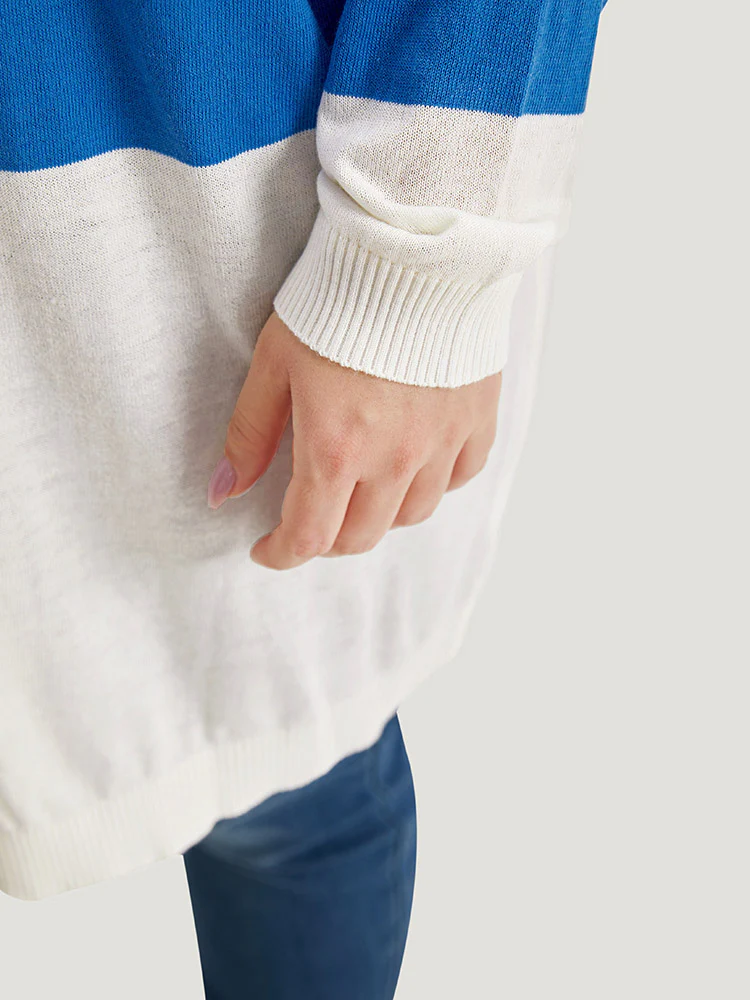 Supersoft Essentials Contrast Open Front Lightweight Cardigan - Image 6