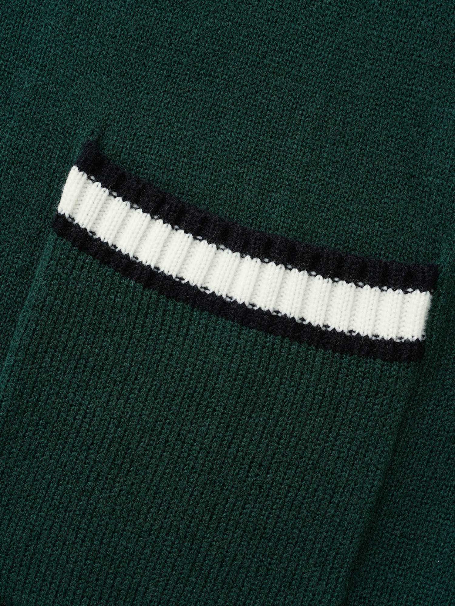 Contrast Trim Button Up Pocket Cardigan - Image 6