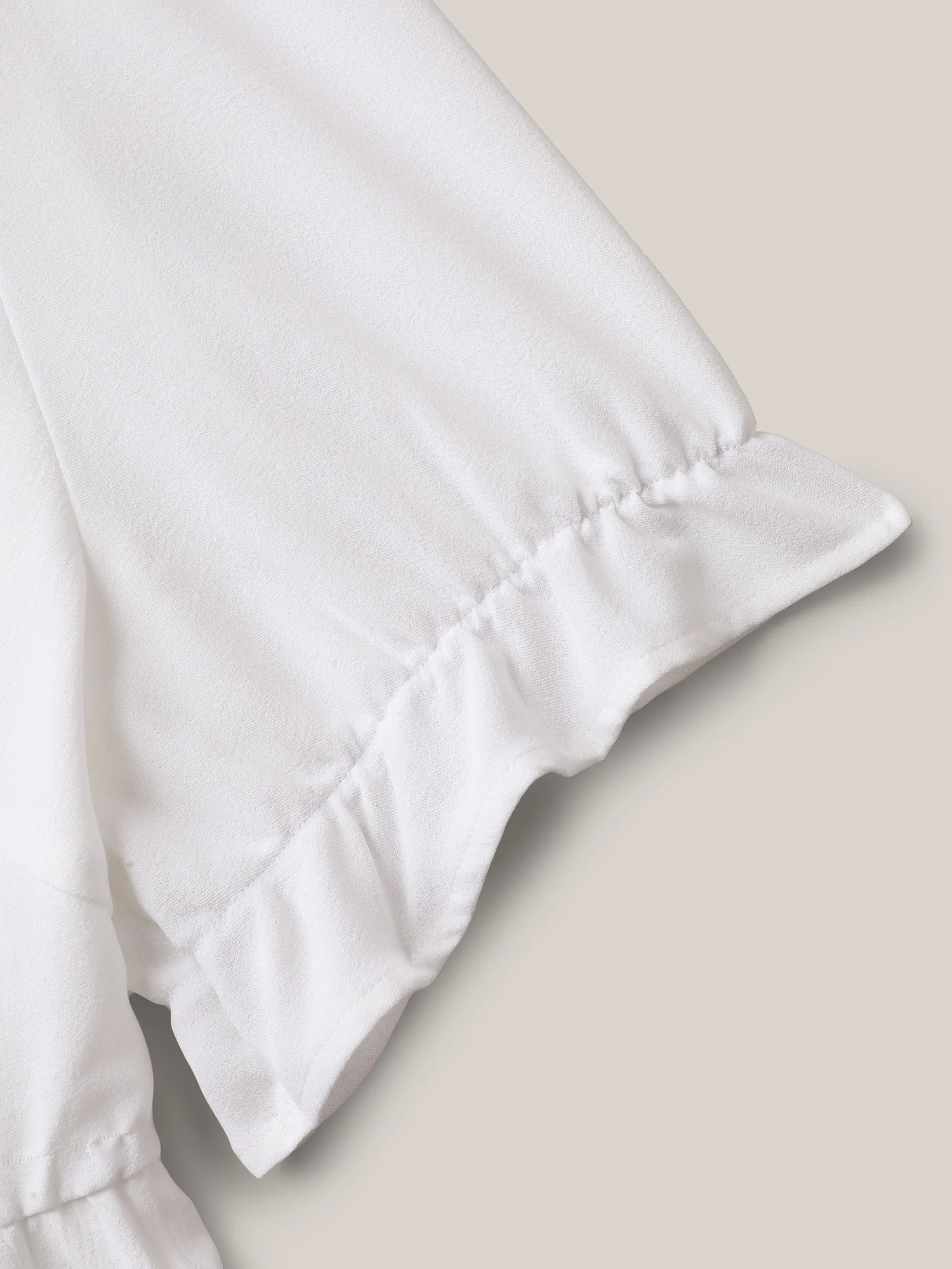 Contrast Webbing Shell Detail Blouse - Image 5