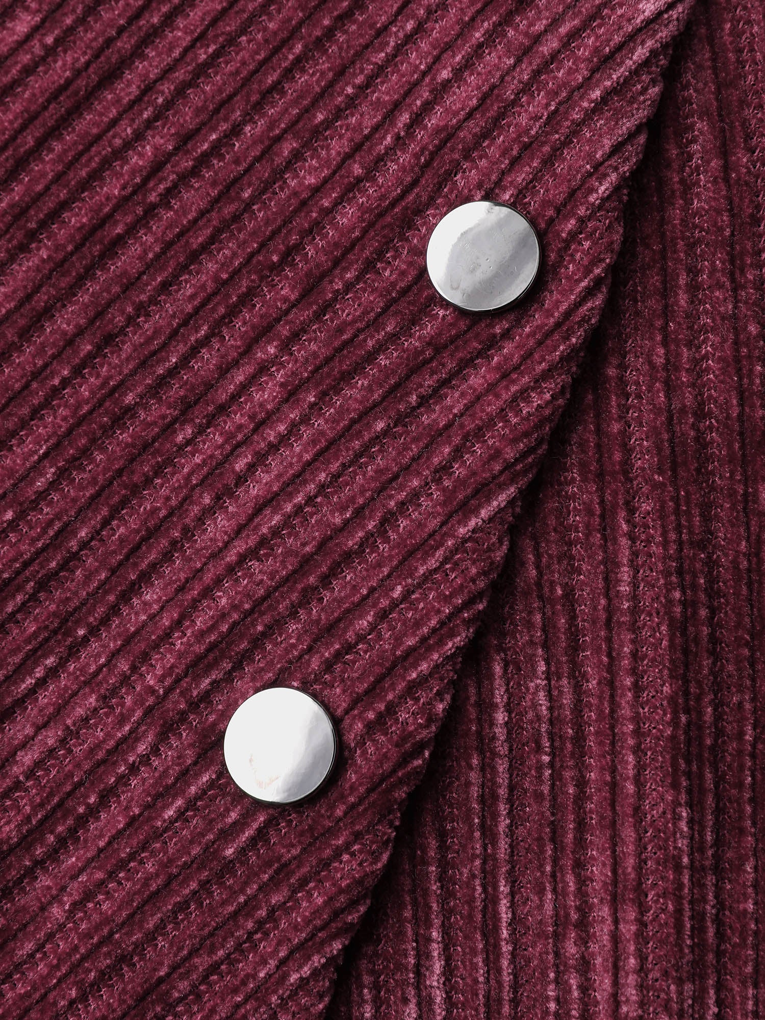 Corduroy-Feel Pockets Stretchy Cuffs Sweatshirt - Image 6
