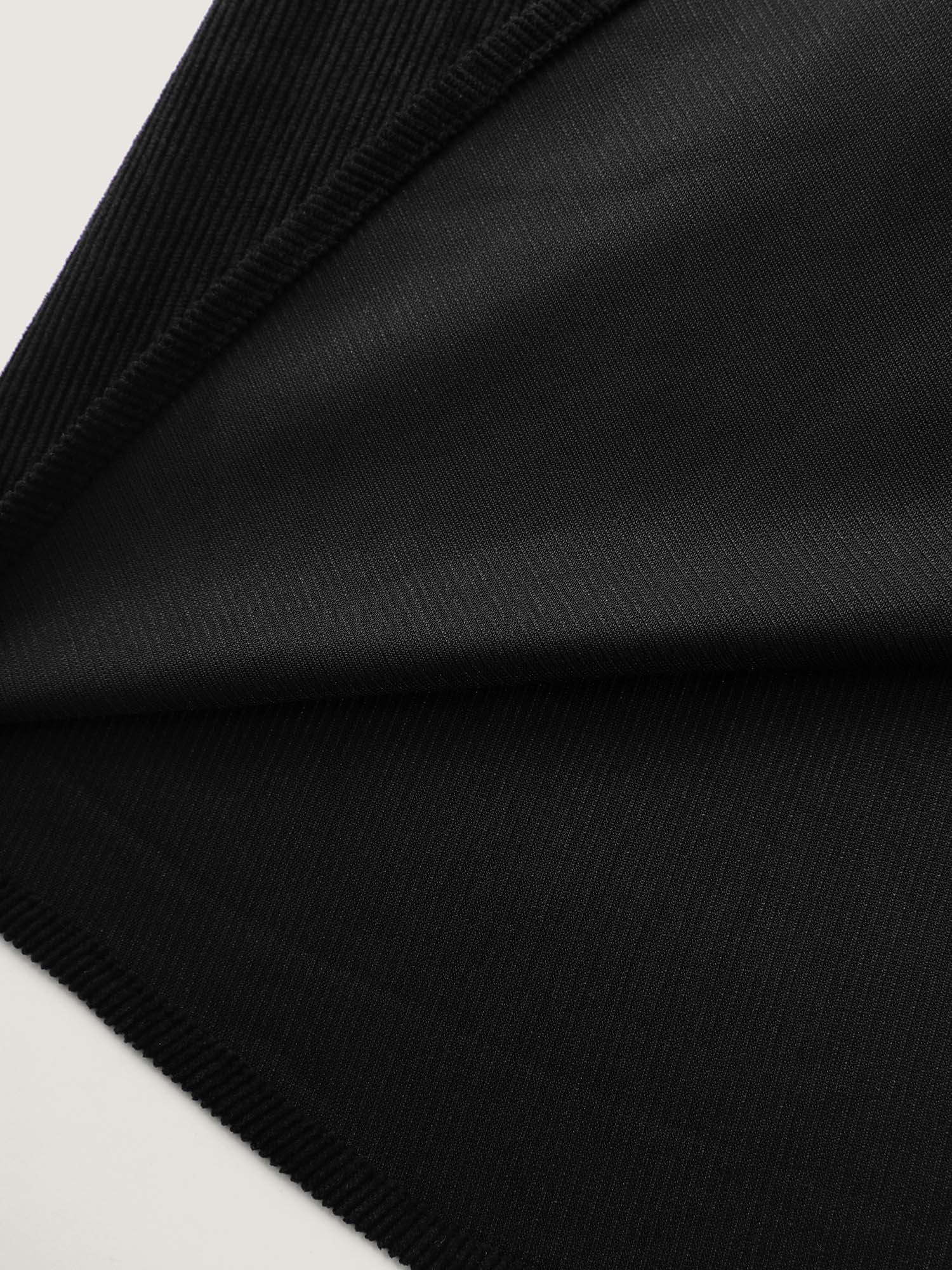 Corduroy Plaid Print Contrast Jacket - Image 7