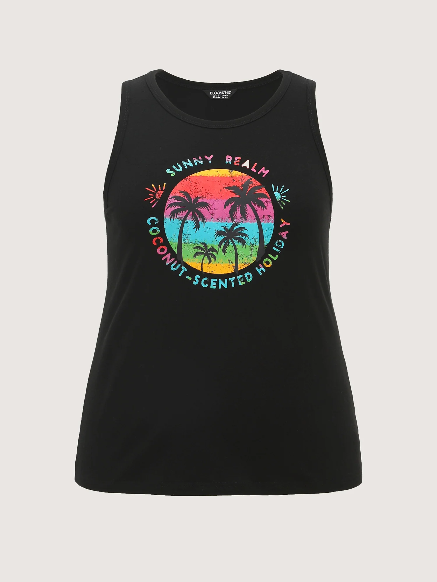 Cotton Island Energy Colorful Motif Tank Top - Image 5