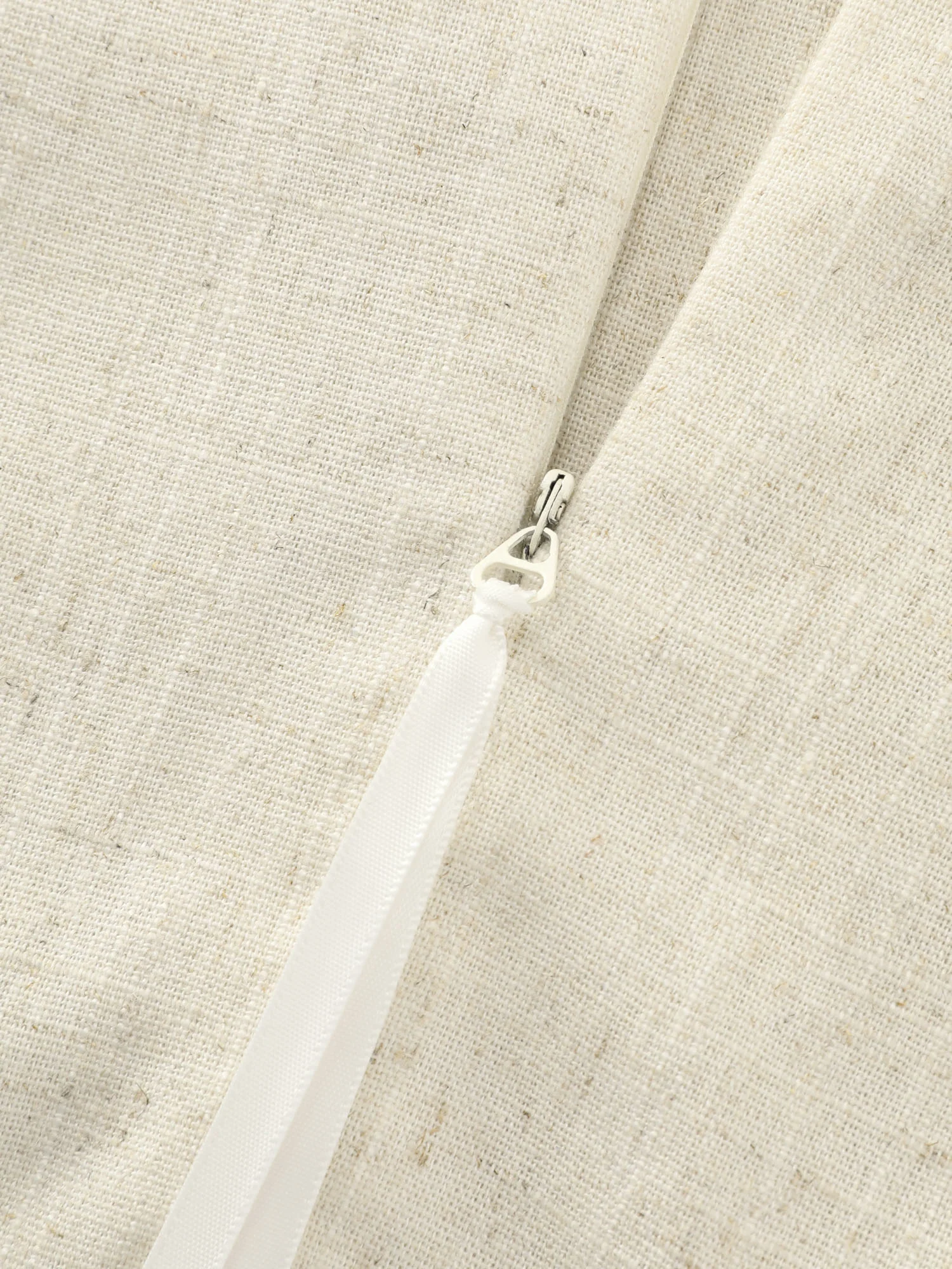 Cotton Linen Blend Collar Romper - Image 7