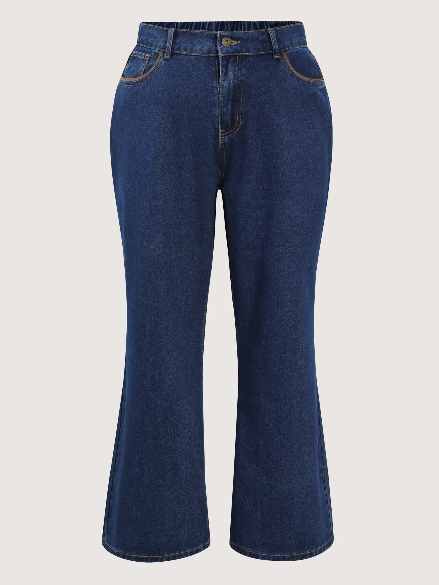 Classic Pull-On Wide-Leg Jeans - Image 8