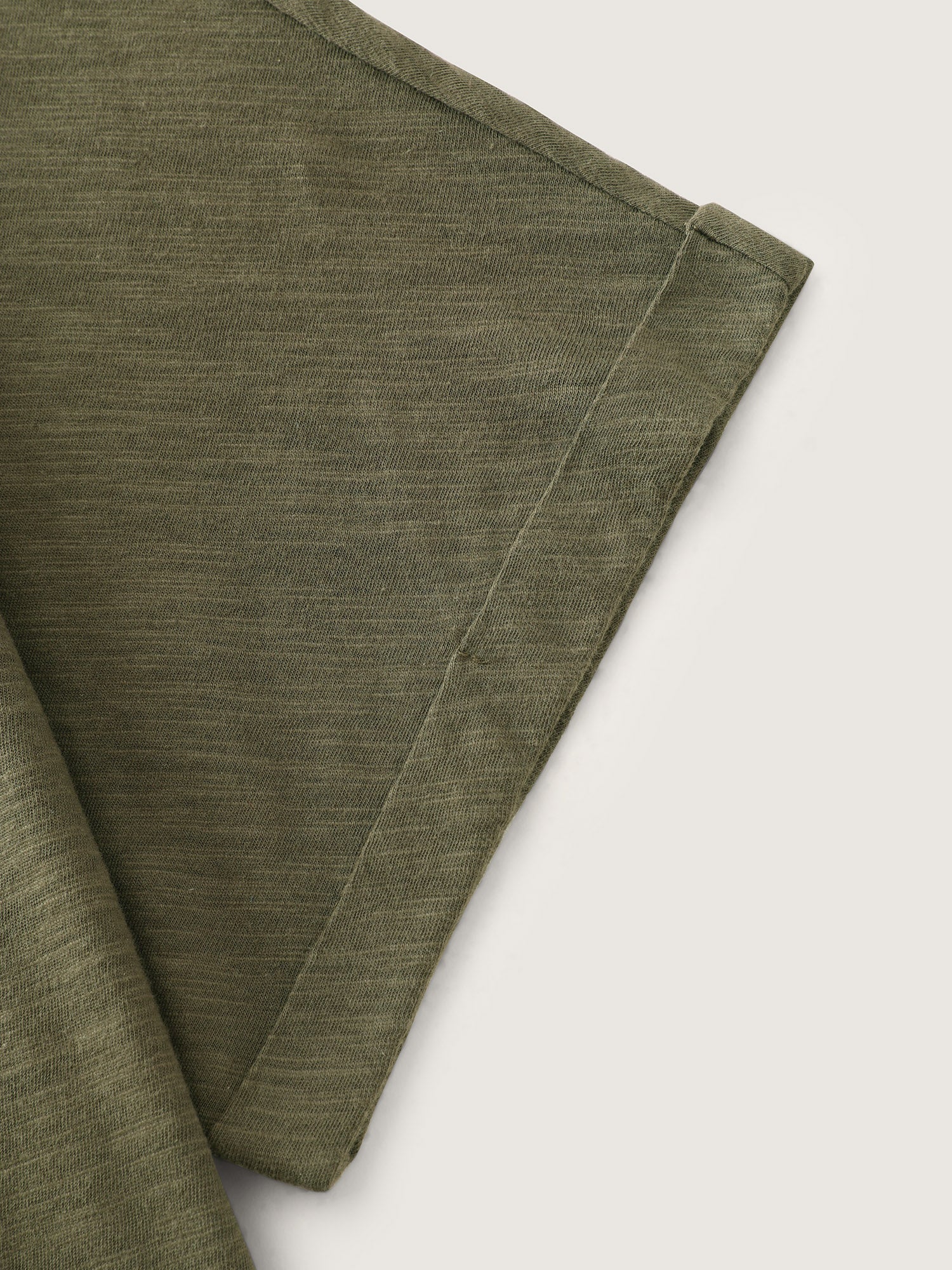 Cotton Open Back Detail T-Shirt - Image 6