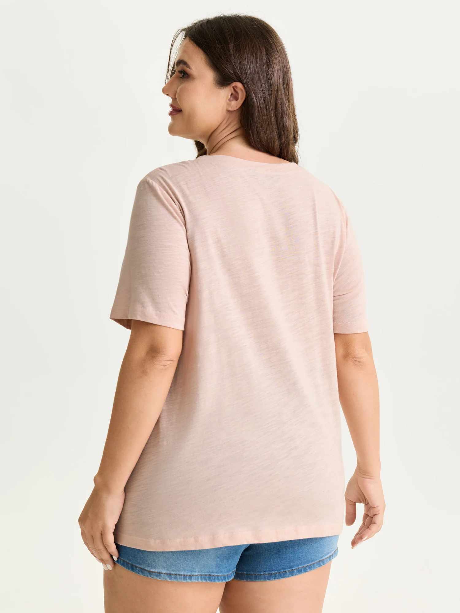 Cotton Stretchy Surf's Up Long T-Shirt - Image 5