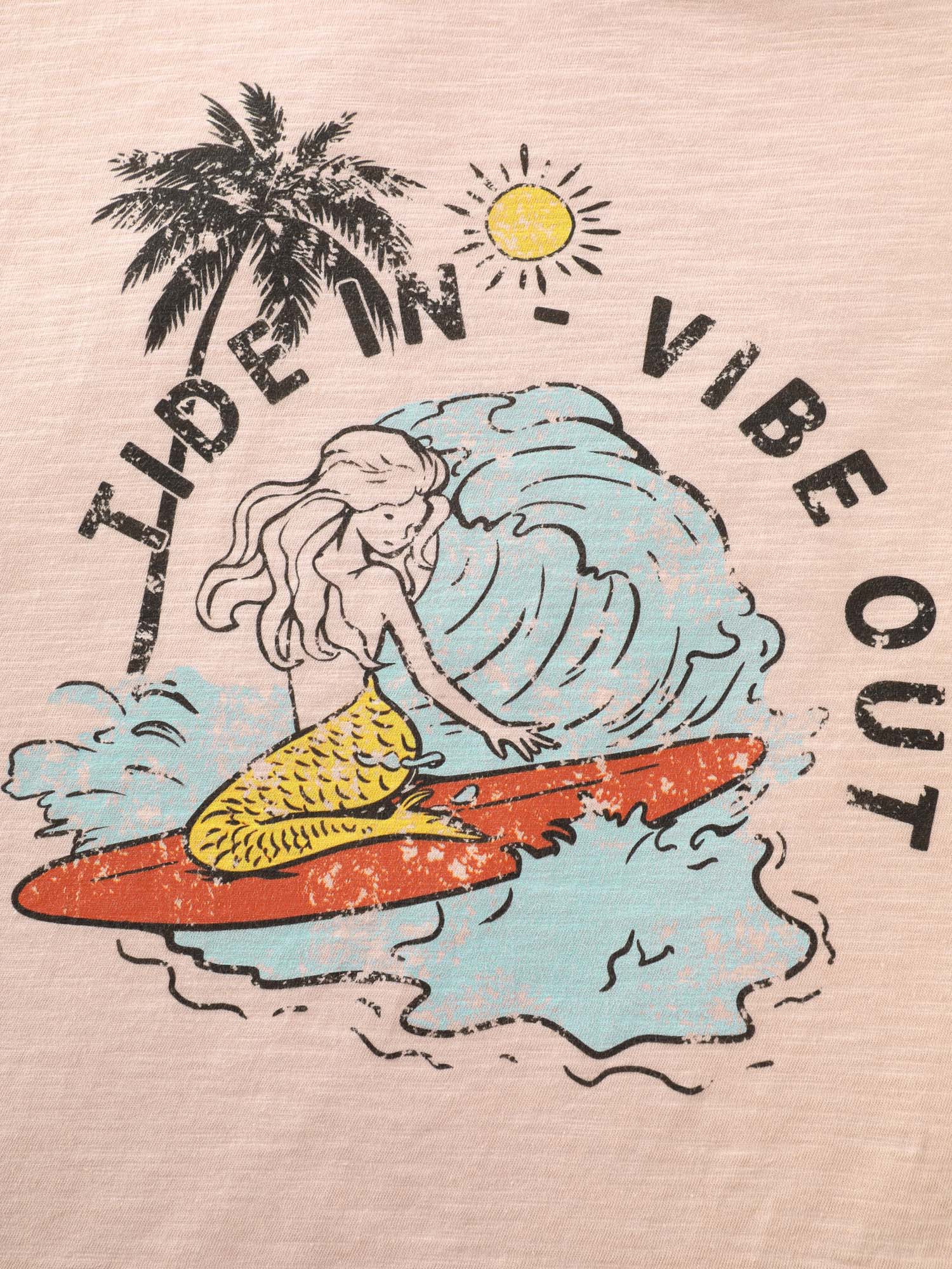 Cotton Stretchy Surf's Up Long T-Shirt - Image 6
