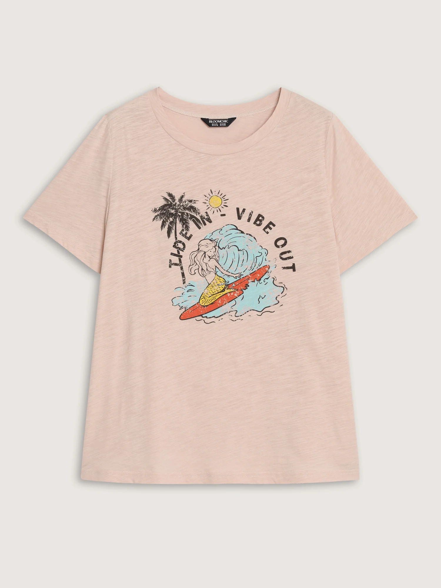 Cotton Stretchy Surf's Up Long T-Shirt - Image 7
